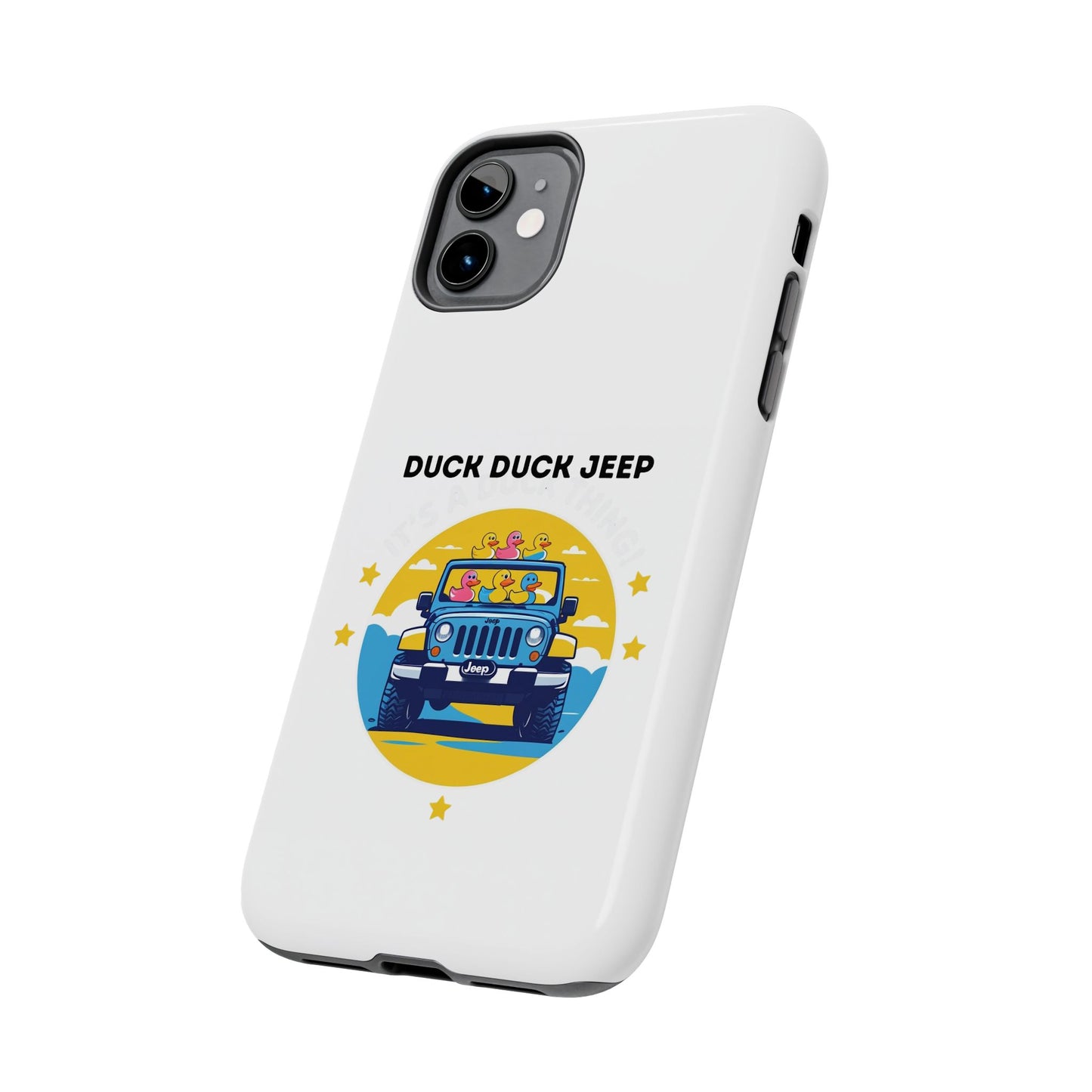 Duck Duck Jeep - Tough iPhone Cases - Choose your Size