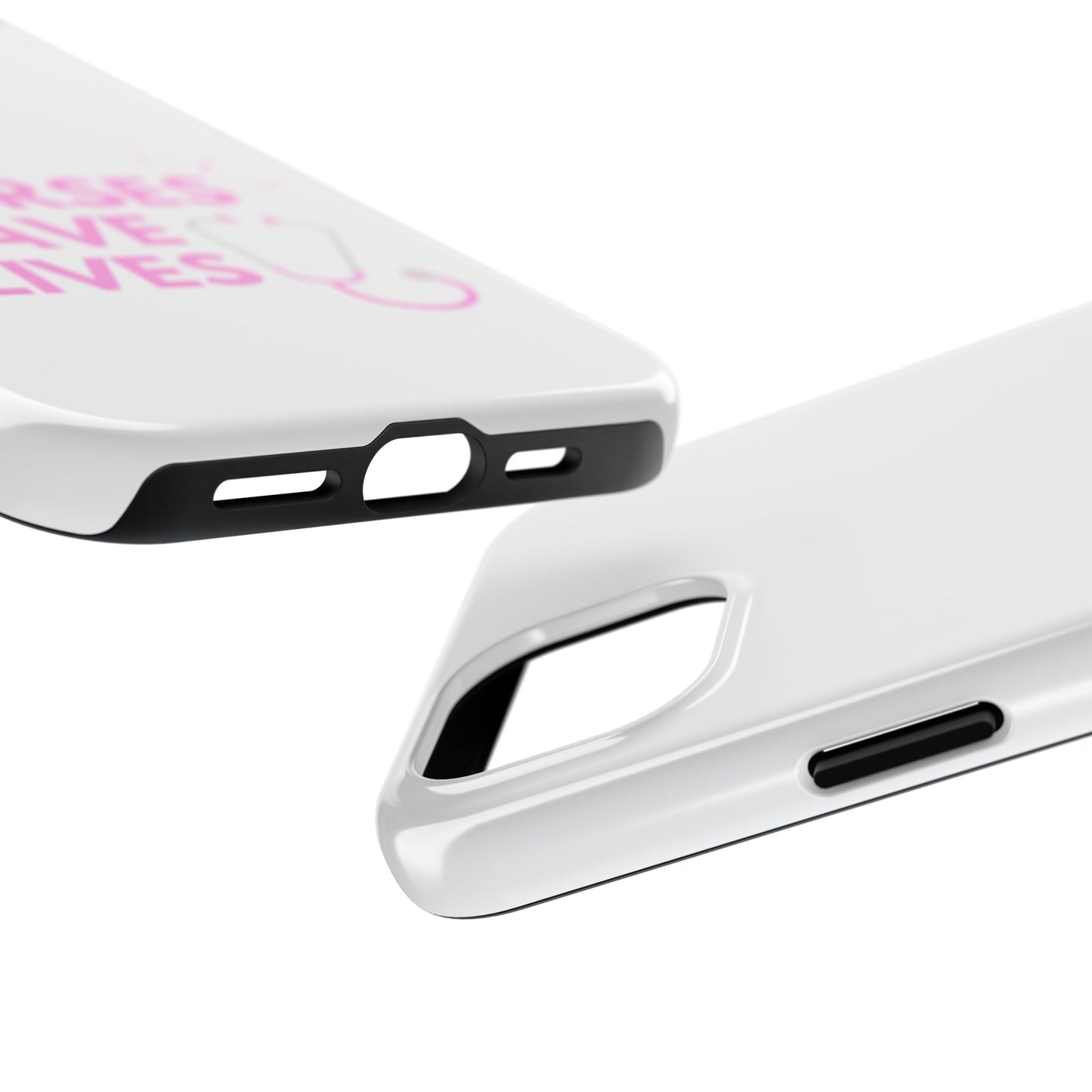 Nurses Save Lives - Tough iPhone Cases - Choose your Size