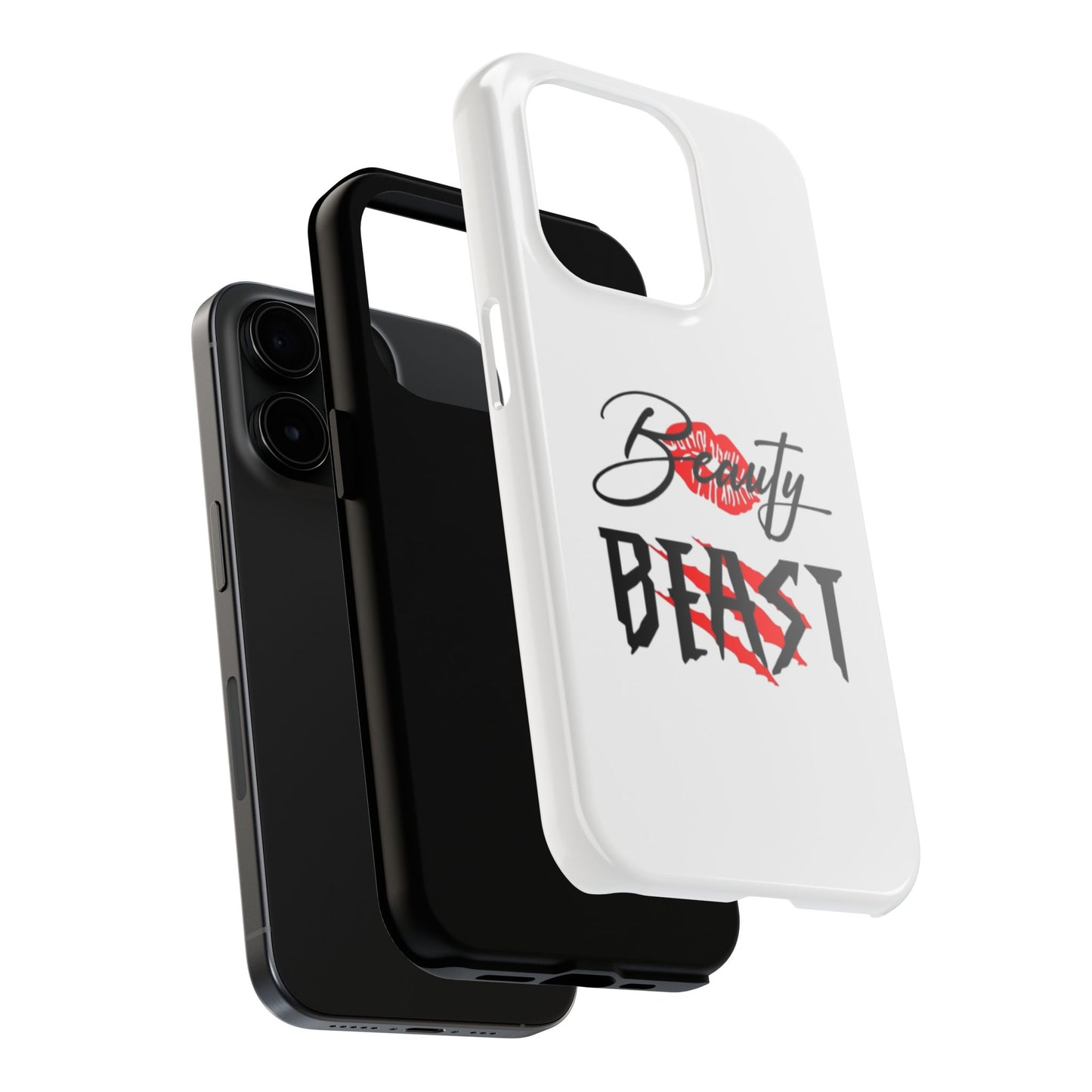 BEAUTY BEAST - Tough iPhone Cases - Choose your Size
