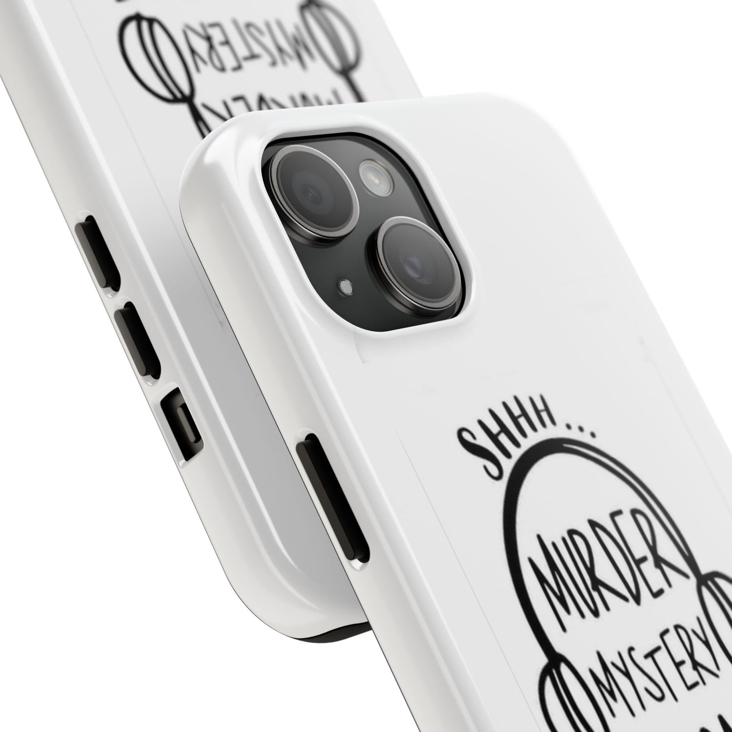 Shhh Murder Mystery Podcast in Progress… - Tough iPhone Cases - Choose your Size