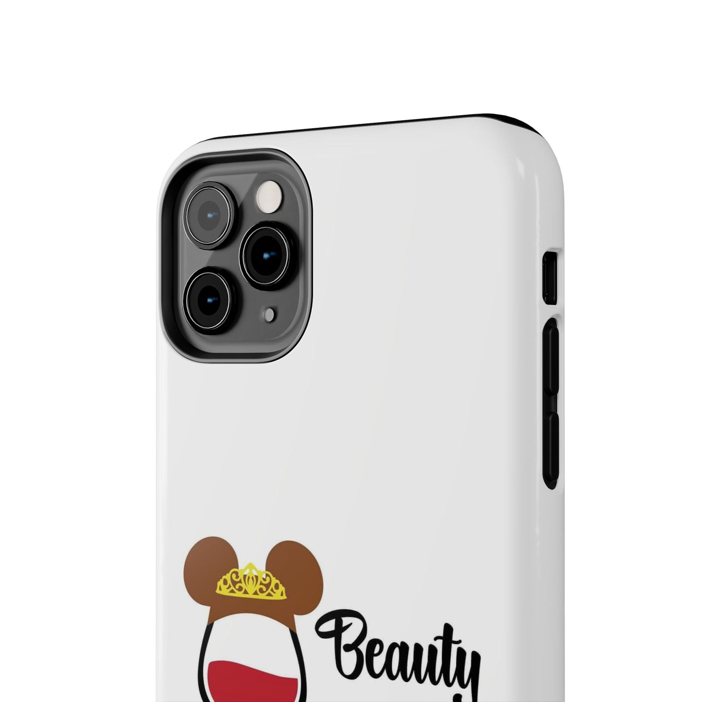 Beauty and the Bottle - Tough iPhone Cases - Choose your Size