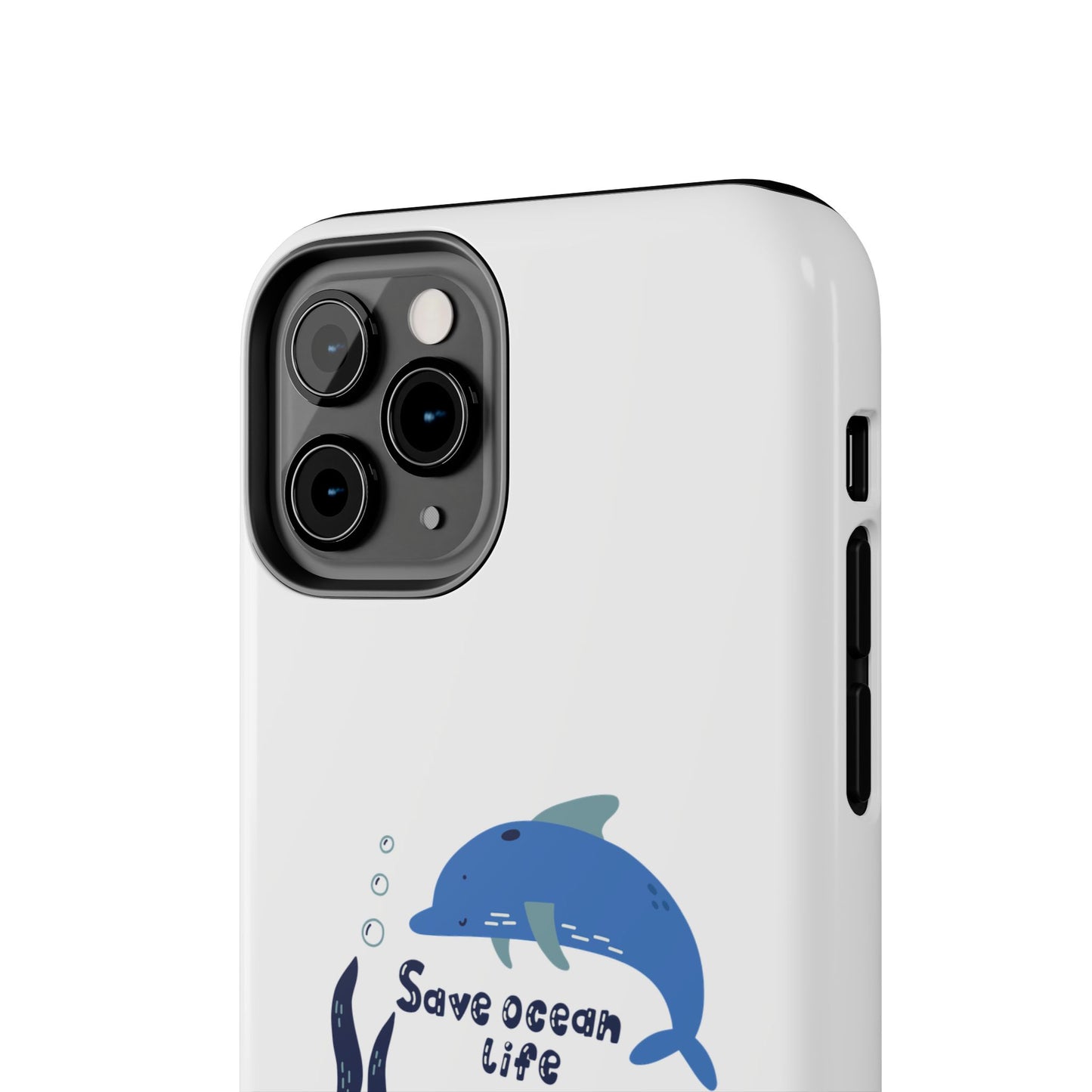 Save Ocean Life - Tough iPhone Cases - Choose your Size