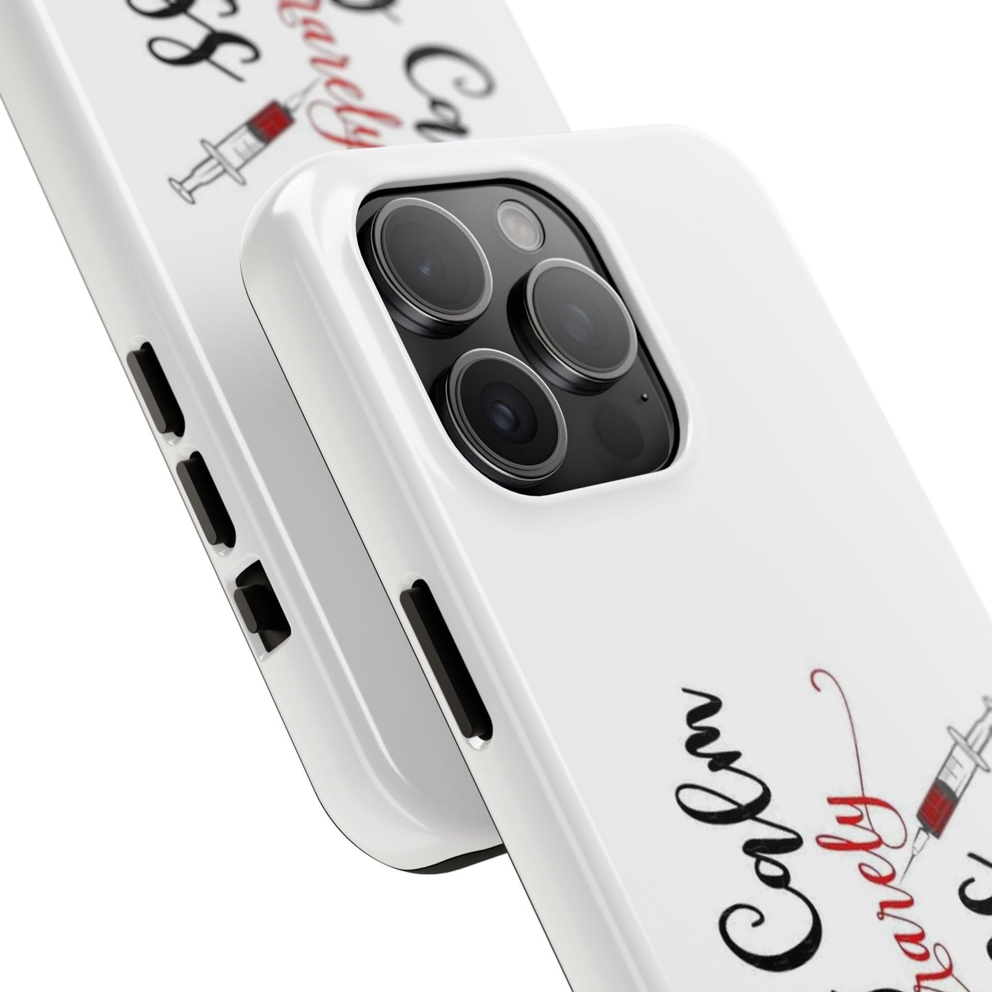 Stay Calm I Rarely Miss - Tough iPhone Cases - Choose your Size