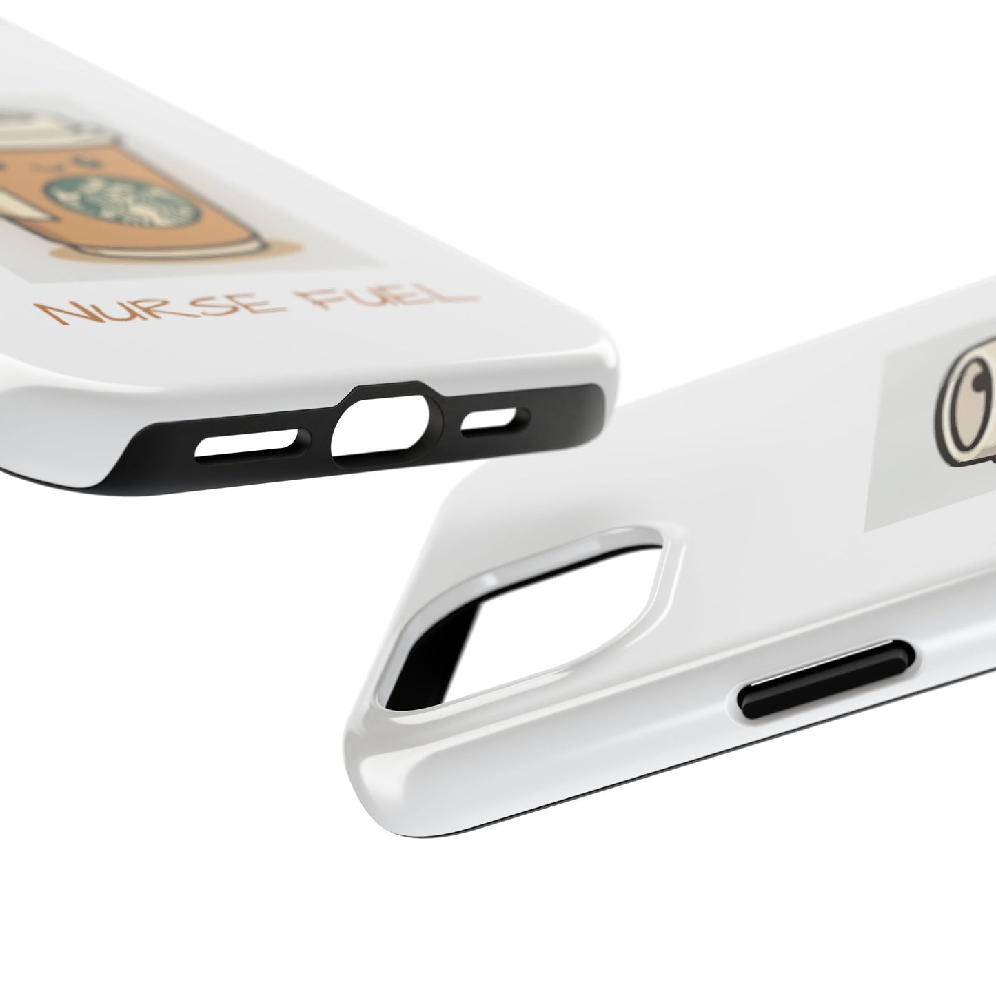 Nurse Fuel - Tough iPhone Cases - Choose your Size