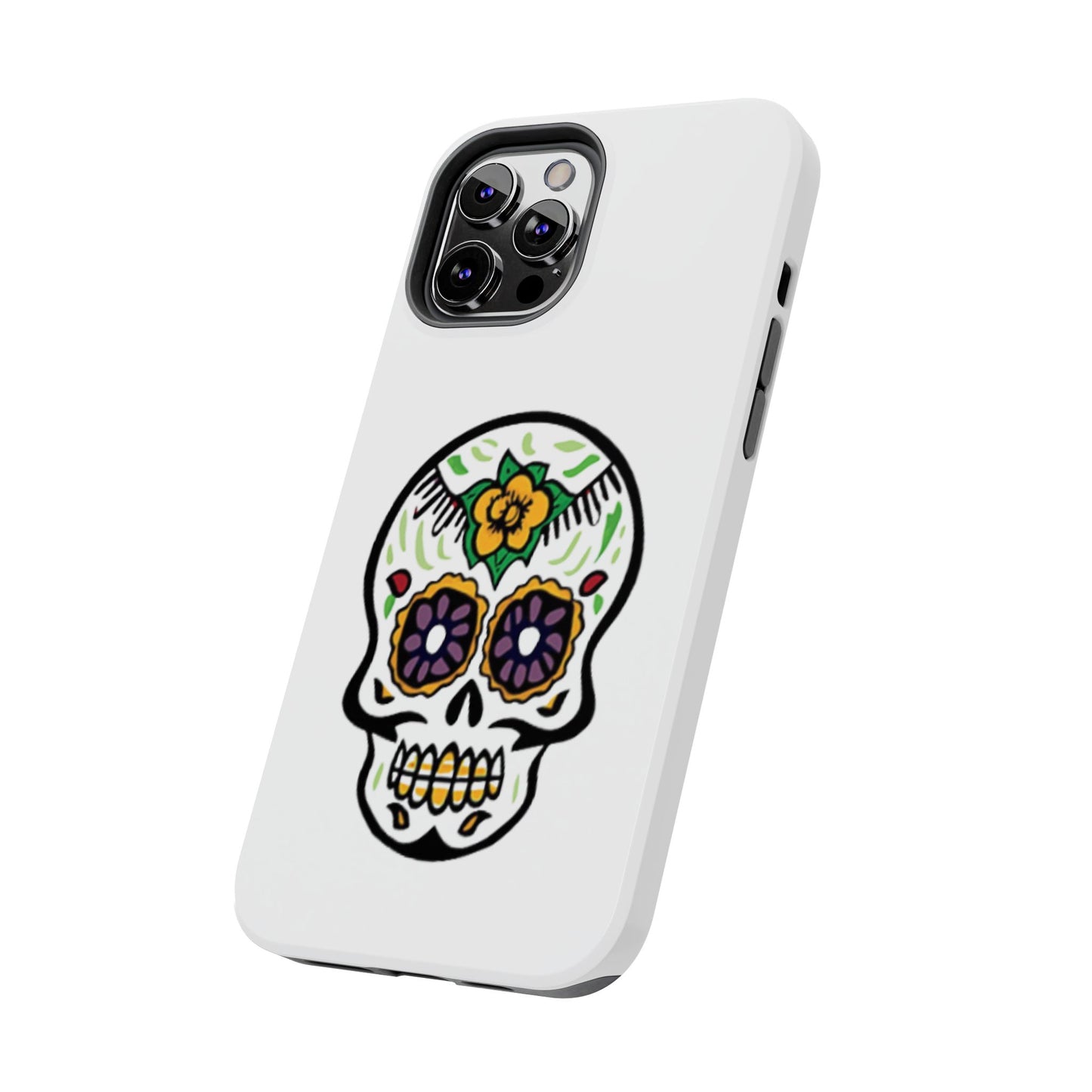 Colorful Skull - Tough iPhone Cases - Choose your Size