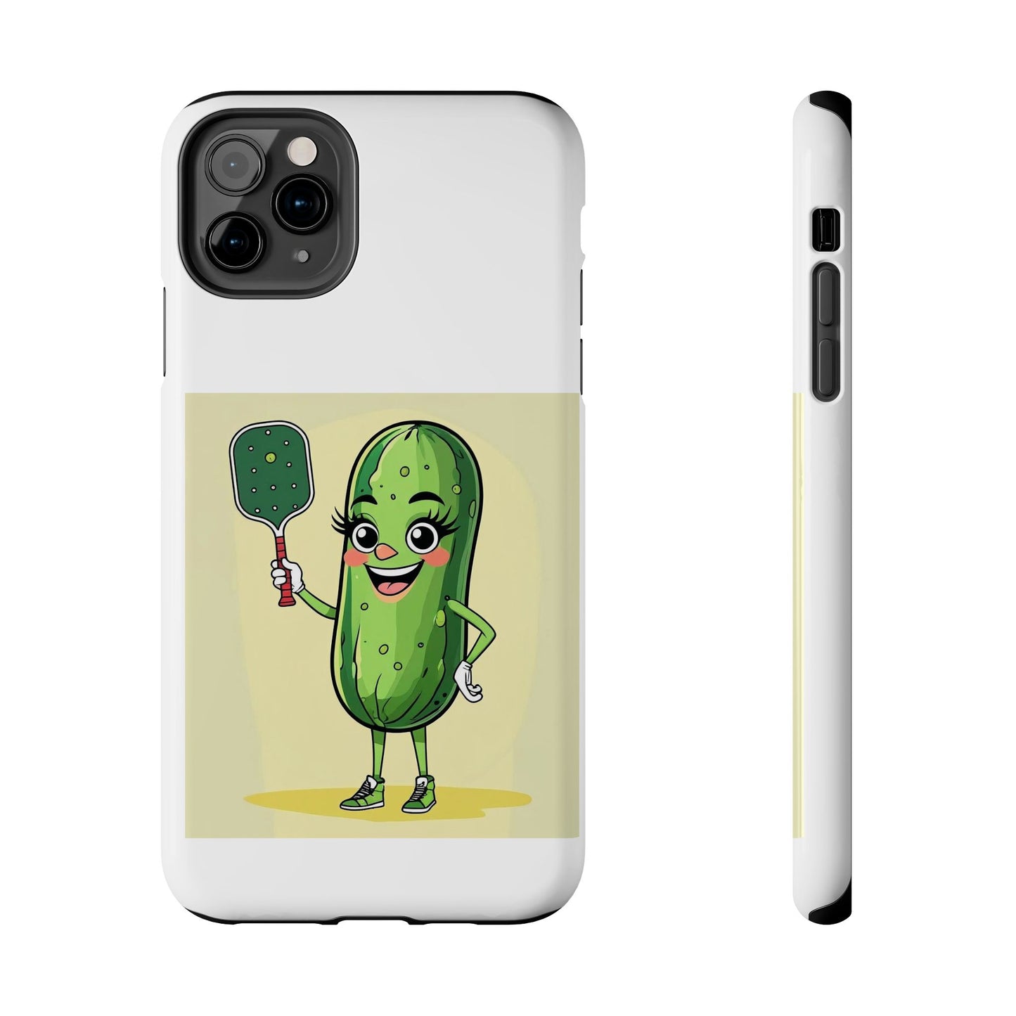 Pickleball - Tough iPhone Cases - Choose your Size