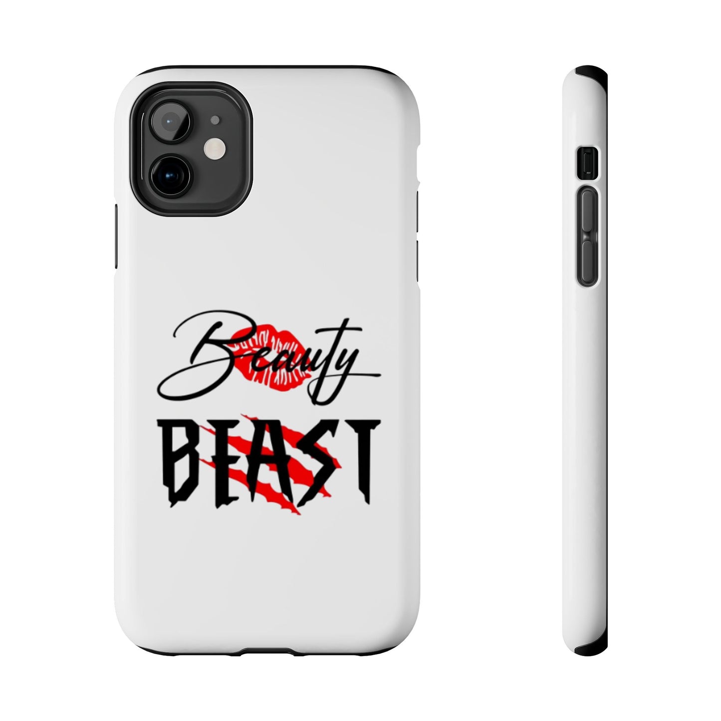 BEAUTY BEAST - Tough iPhone Cases - Choose your Size