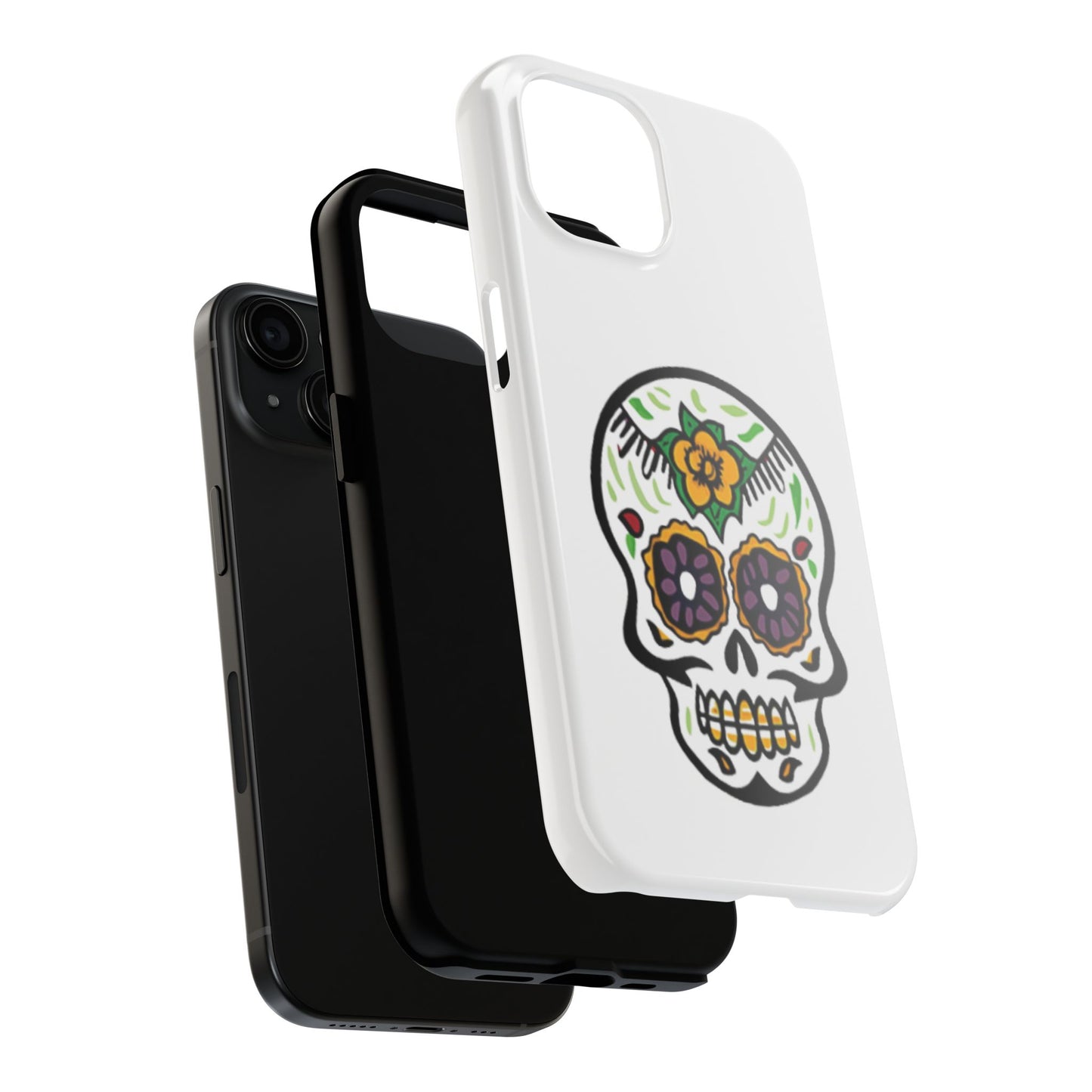 Colorful Skull - Tough iPhone Cases - Choose your Size