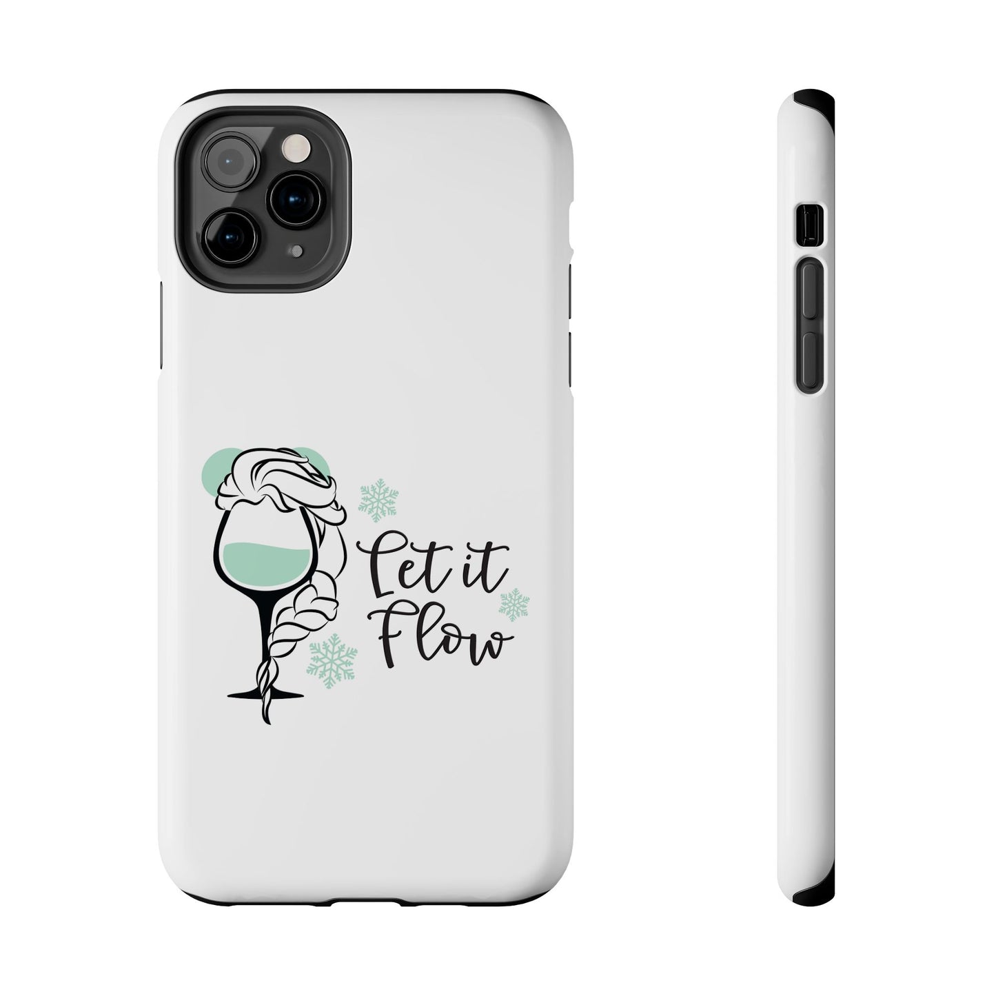 Let it Flow - Tough iPhone Cases - Choose your Size