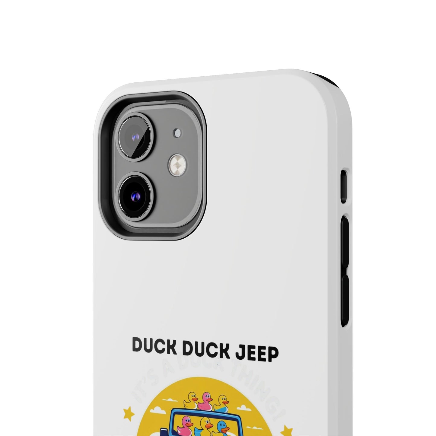 Duck Duck Jeep - Tough iPhone Cases - Choose your Size