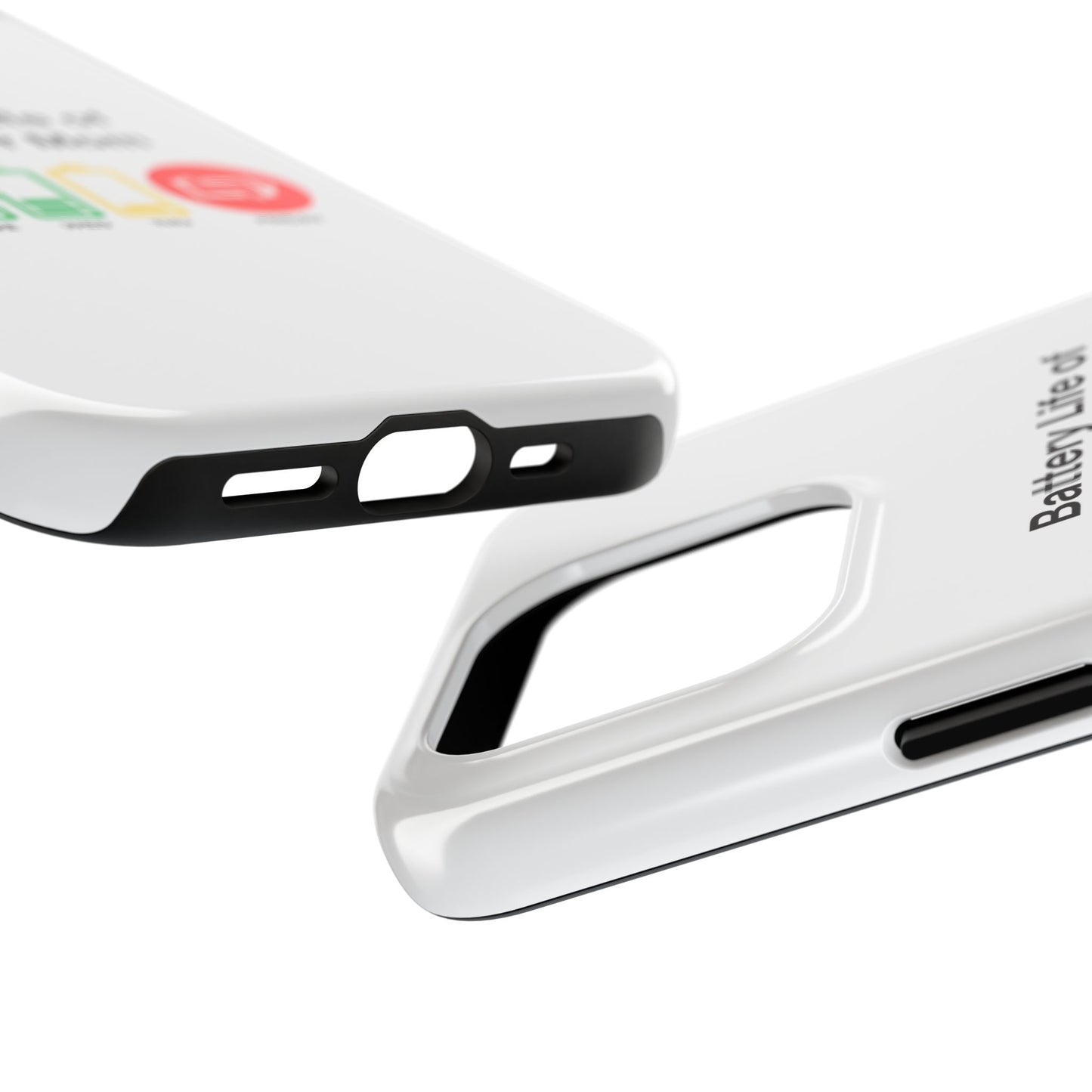 Battery Life of a Cheer Mom - Tough iPhone Cases - Choose your Size