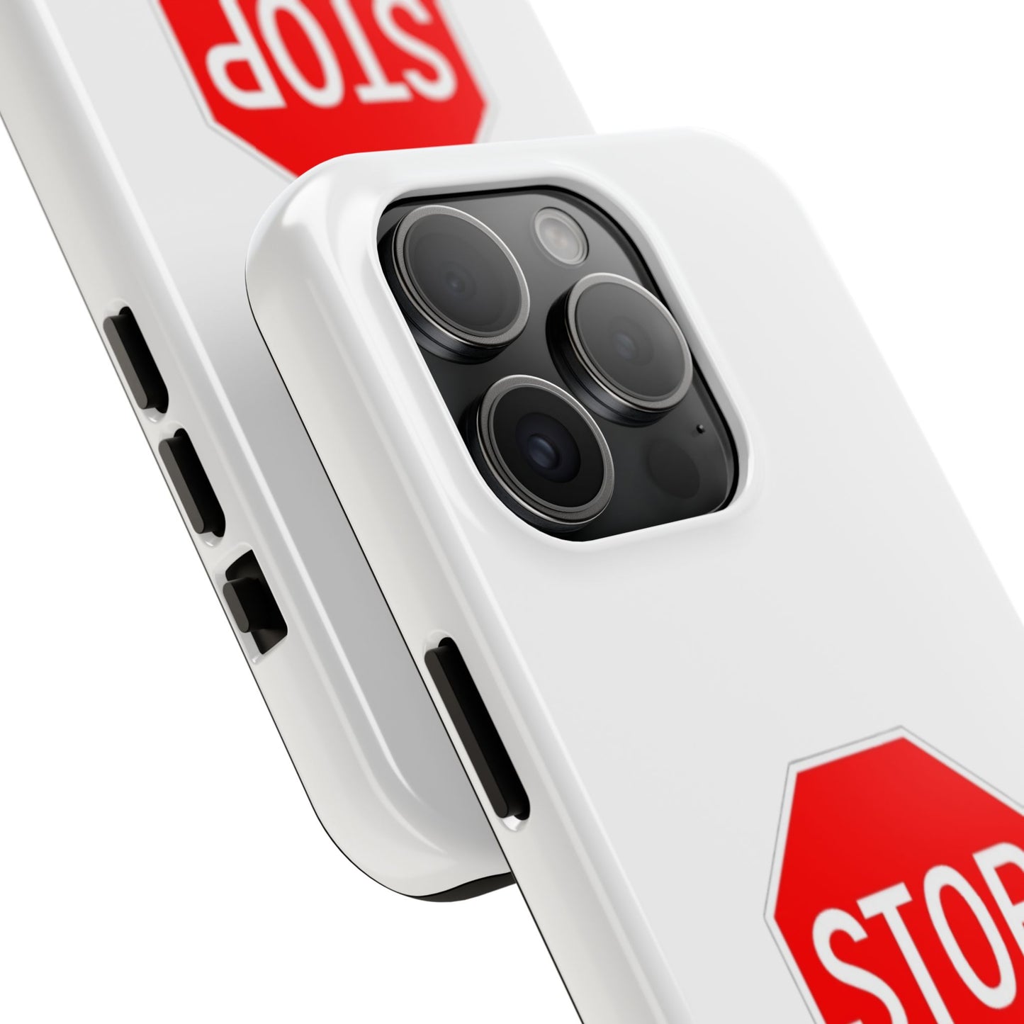Stop Sign - Tough iPhone Cases - Choose your Size