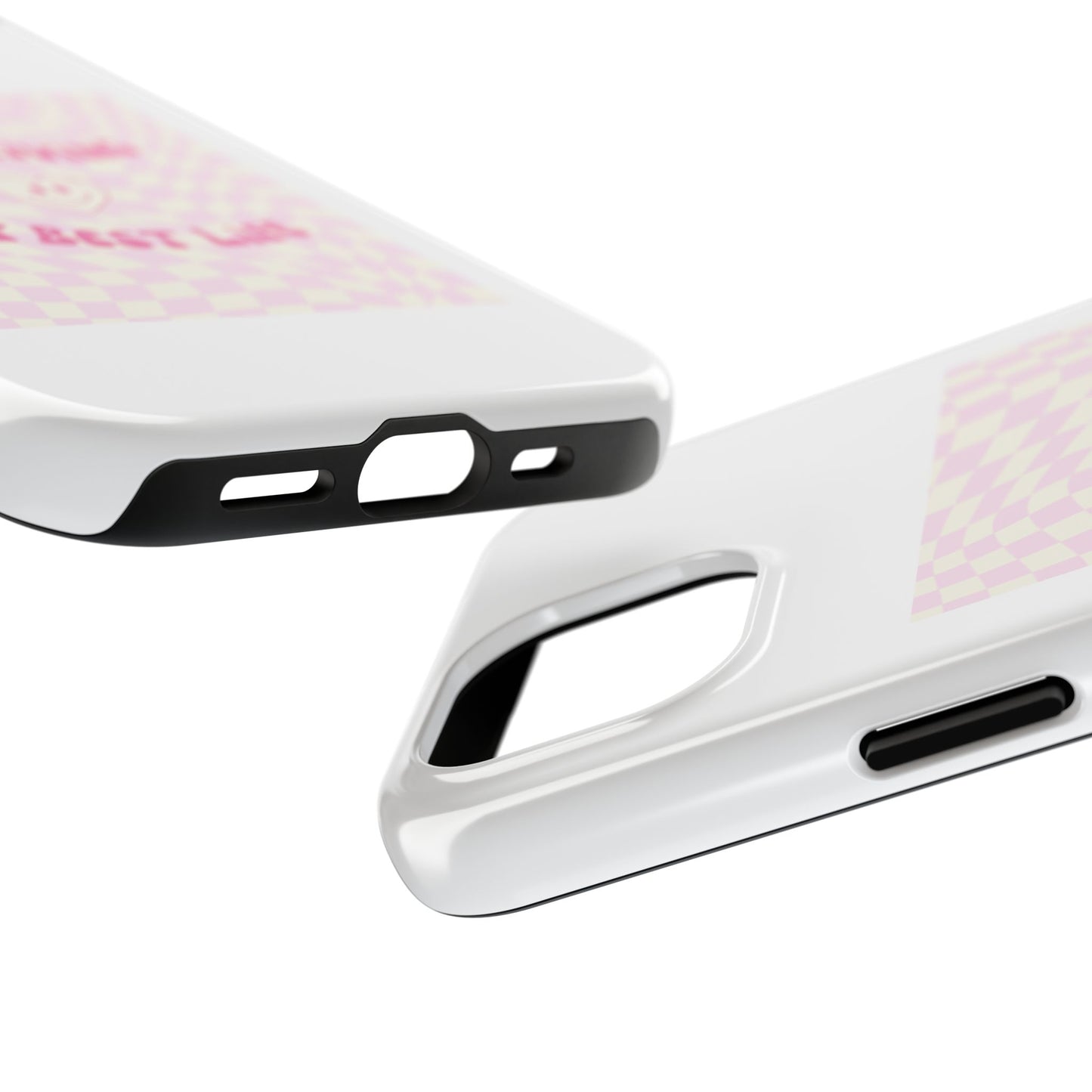 Just Living My Best Life - Tough iPhone Cases - Choose your Size