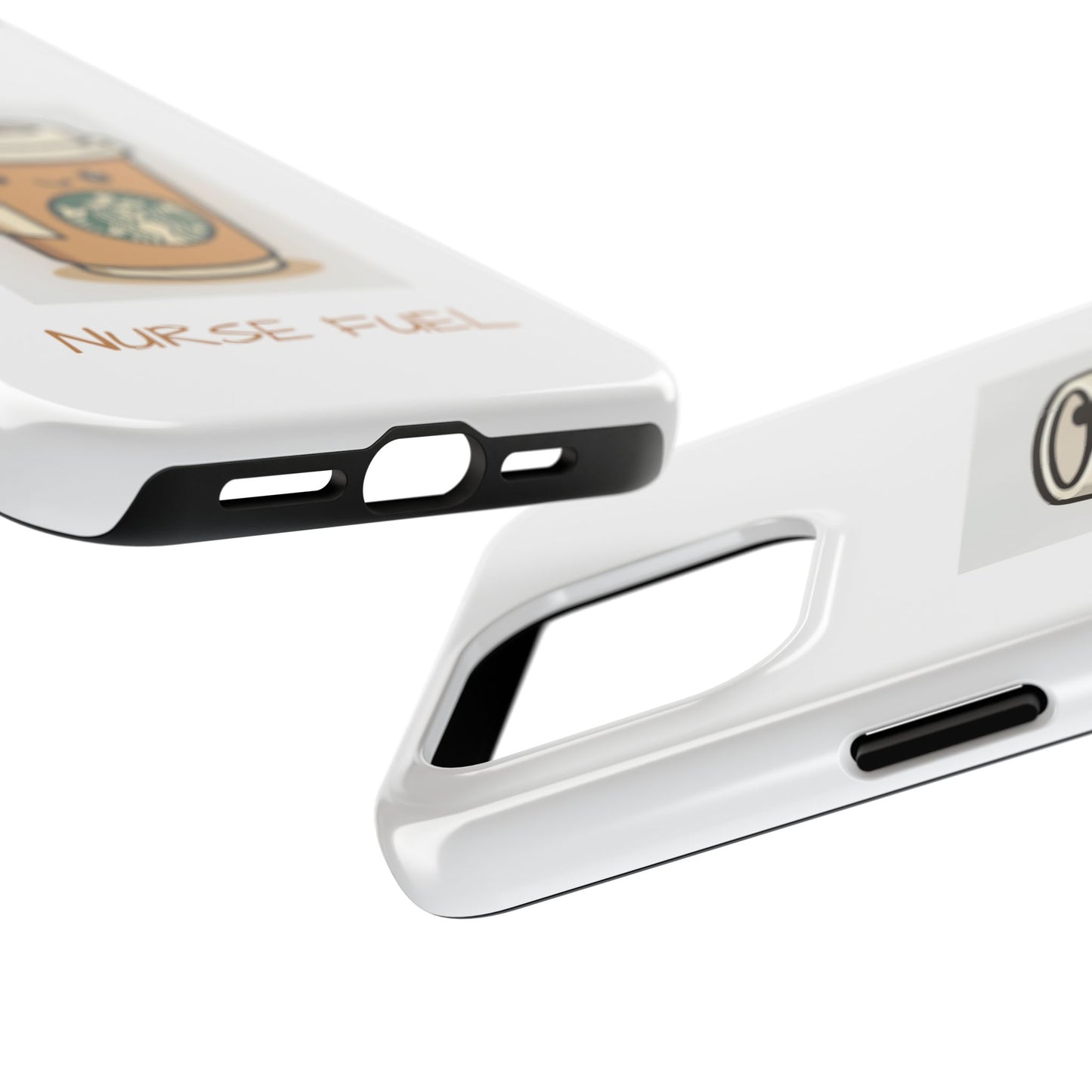 Nurse Fuel - Tough iPhone Cases - Choose your Size