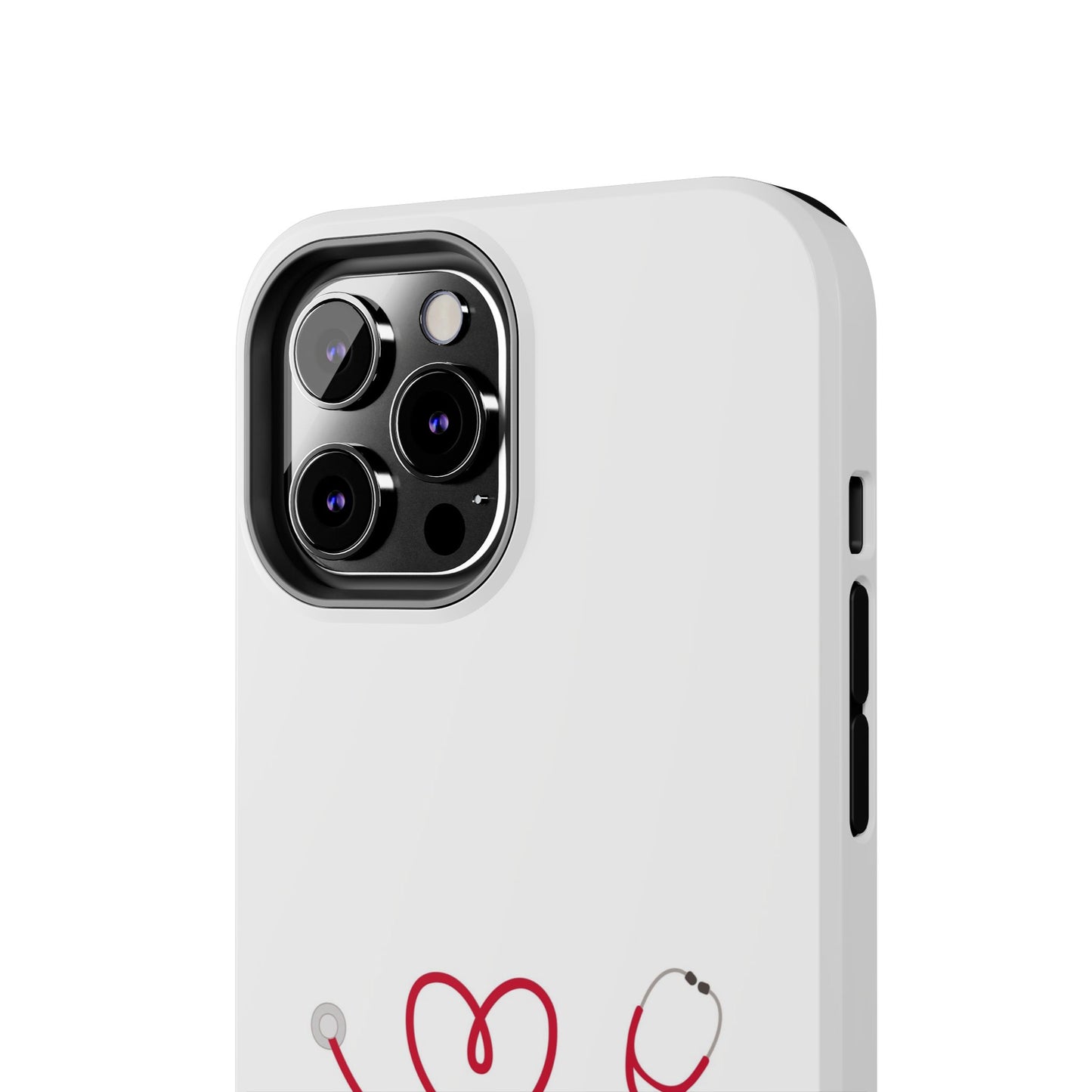 Stethoscope Heart - Tough iPhone Cases - Choose your Size