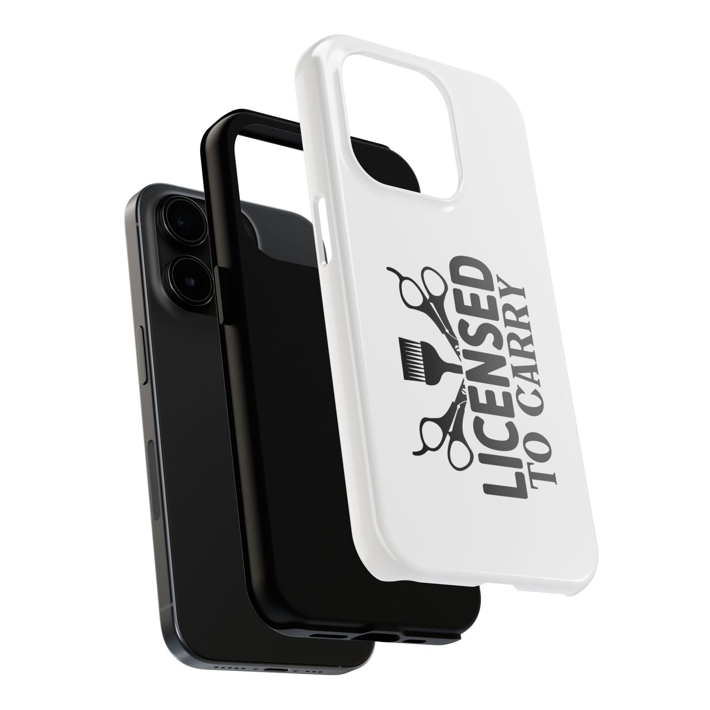 LICENSED TO CARRY - Tough iPhone Cases - Choose your Size