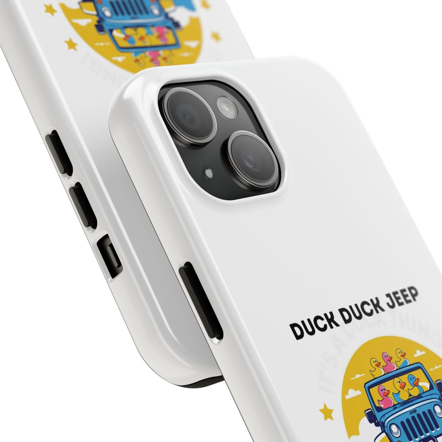 Duck Duck Jeep - Tough iPhone Cases - Choose your Size