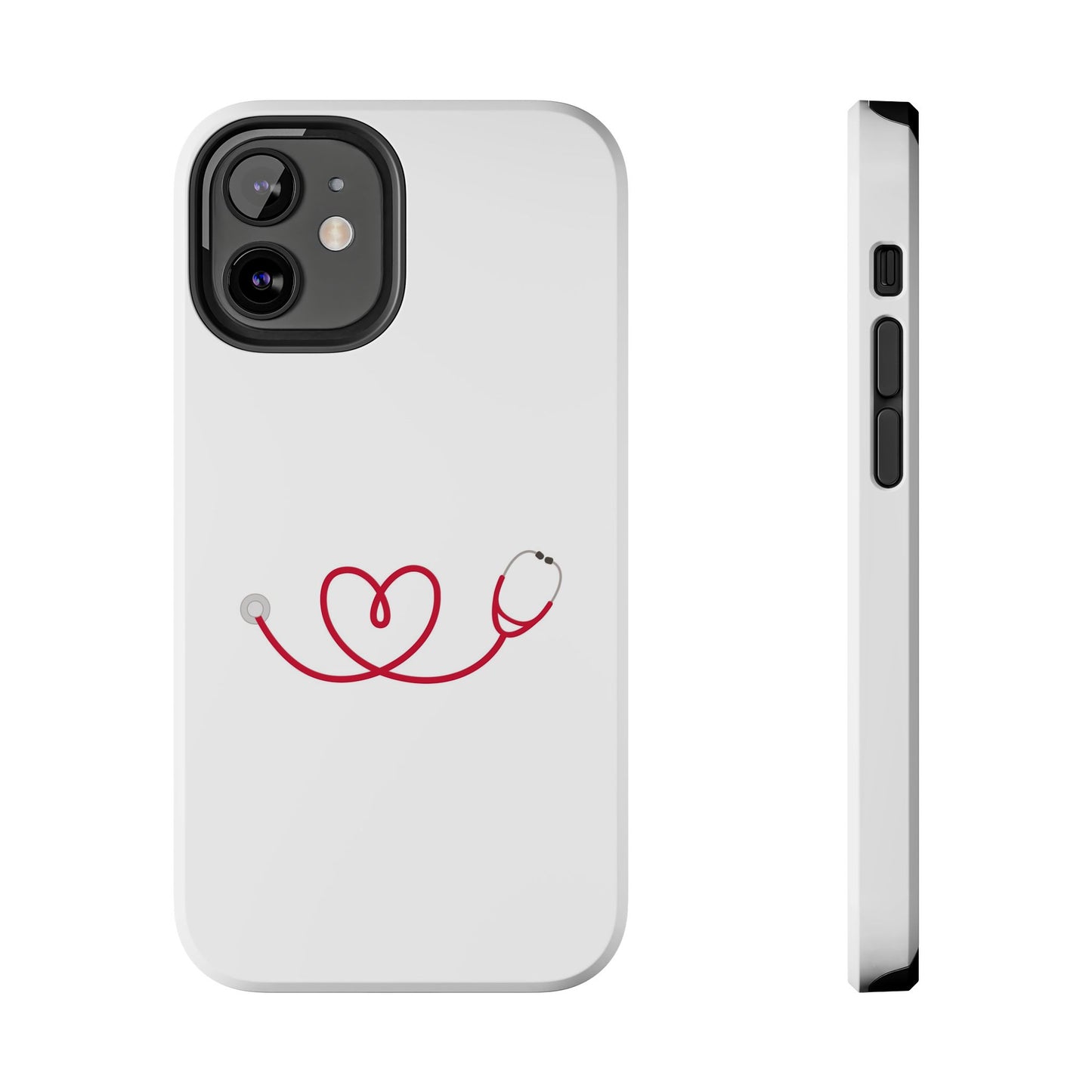 Stethoscope Heart - Tough iPhone Cases - Choose your Size