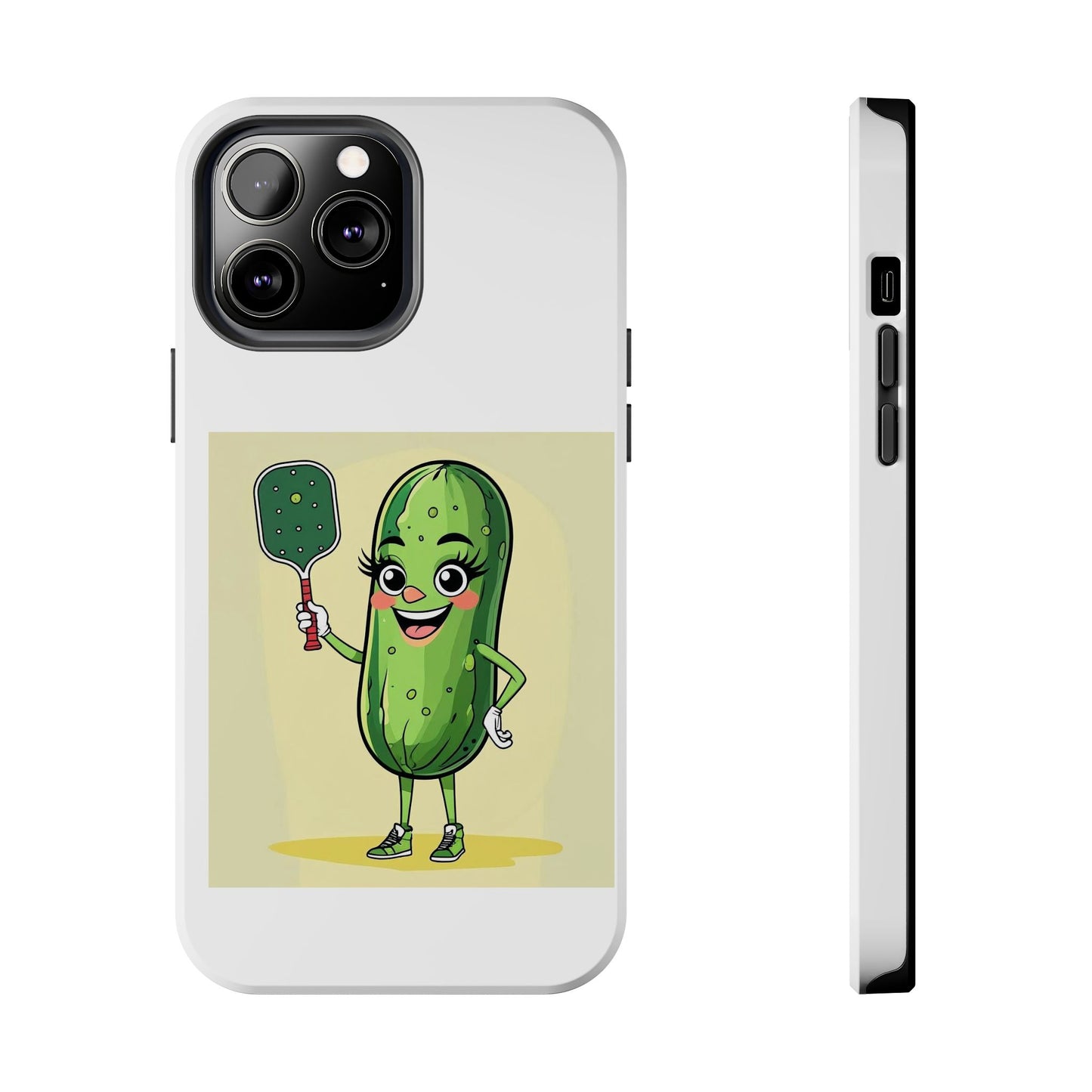 Pickleball - Tough iPhone Cases - Choose your Size