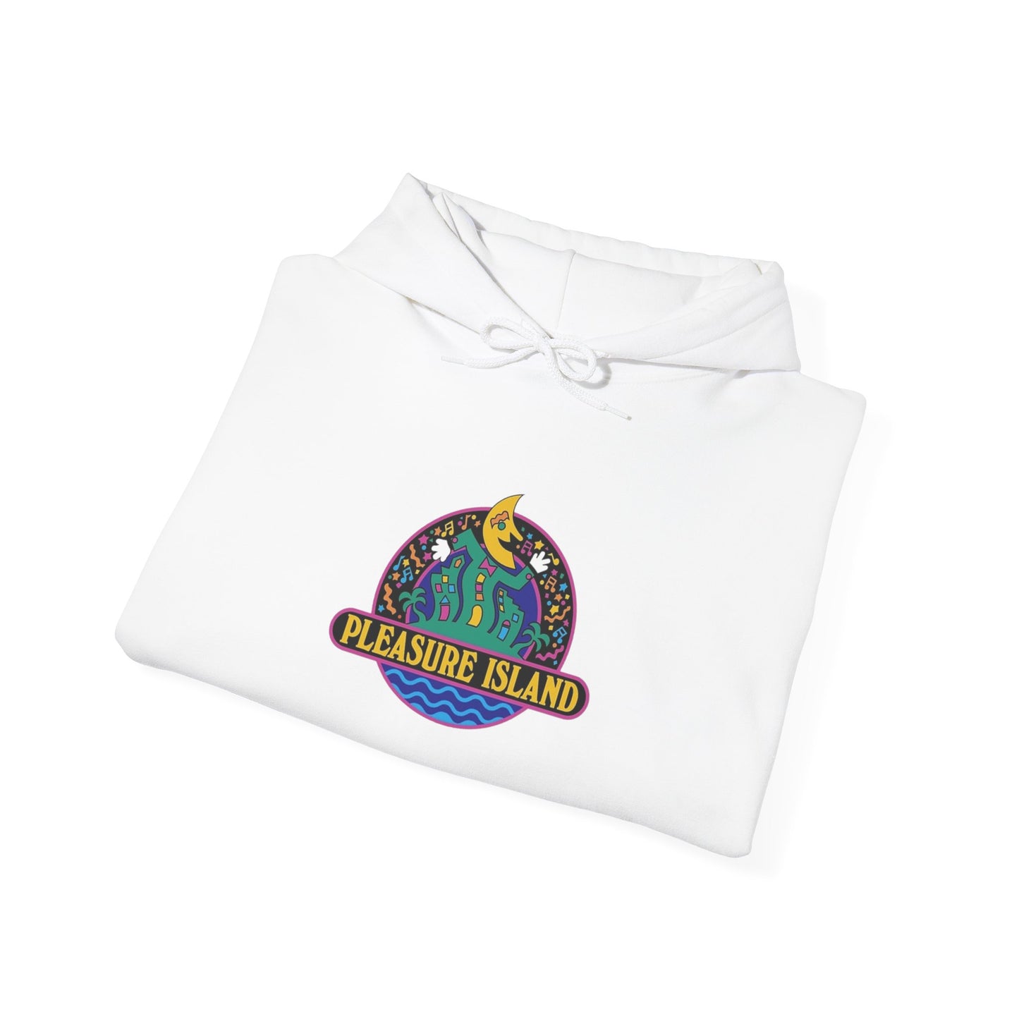 Retro Pleasure Island - Unisex Heavy Blend™ Hooded Sweatshirt