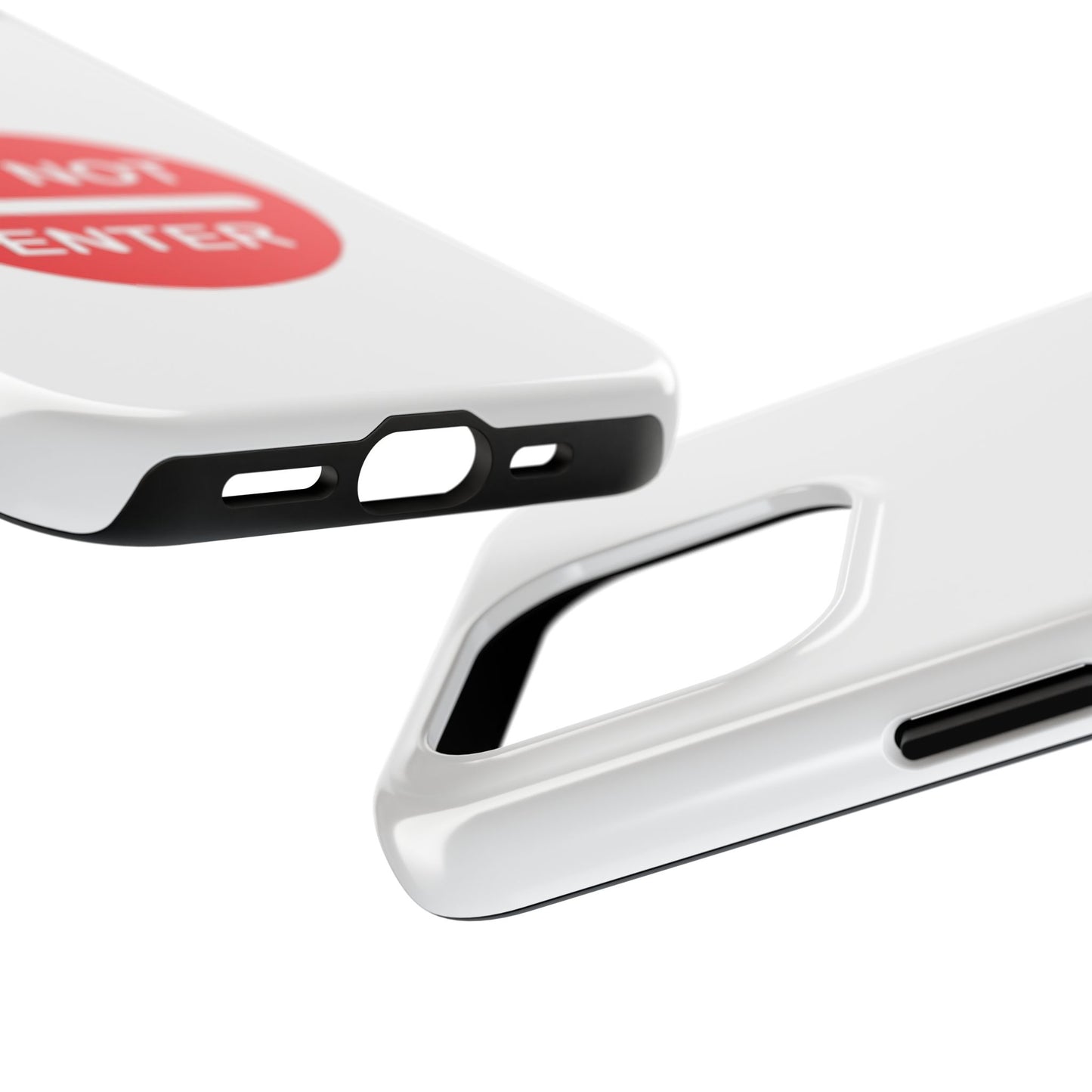 Do Not Enter - Tough iPhone Cases - Choose your Size