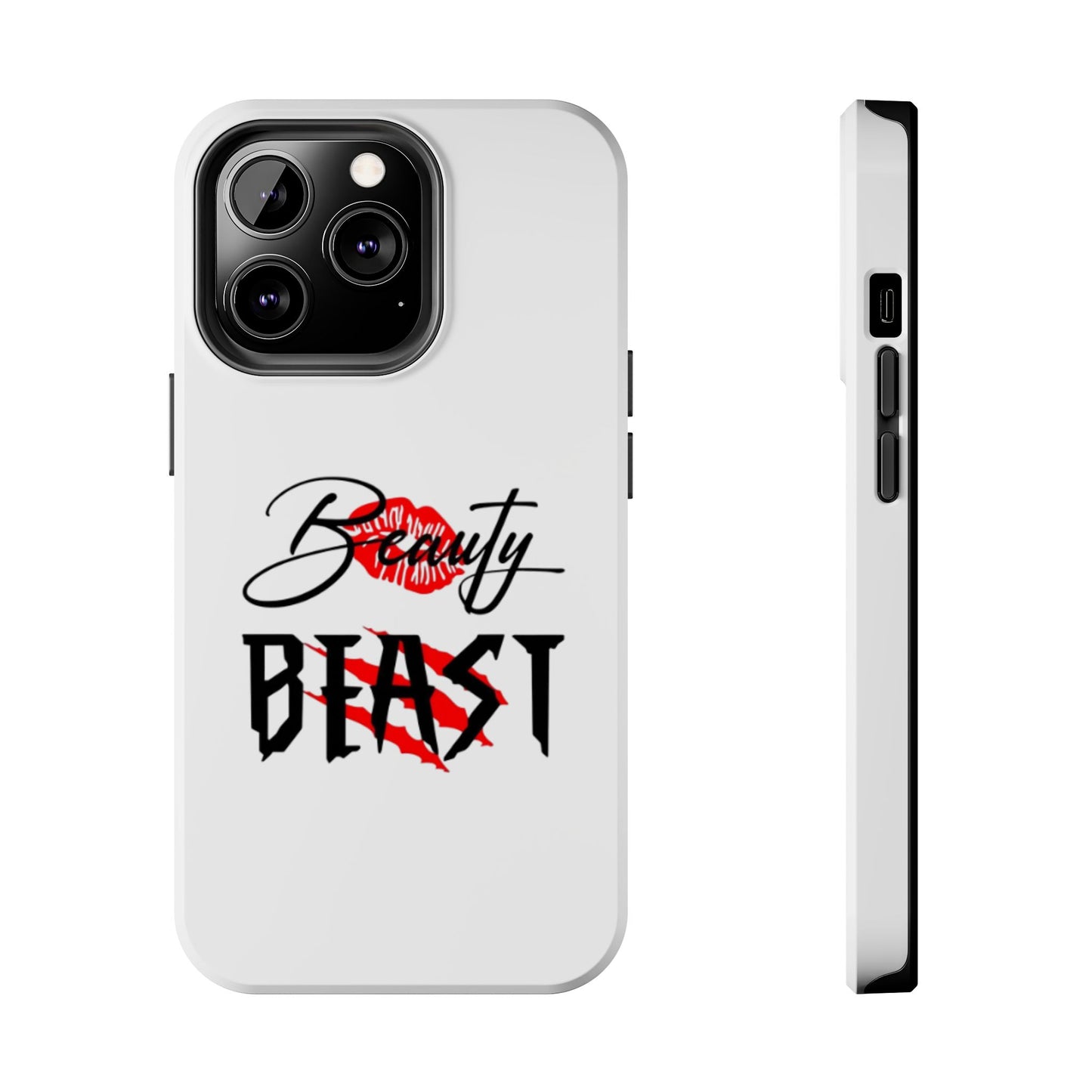 BEAUTY BEAST - Tough iPhone Cases - Choose your Size