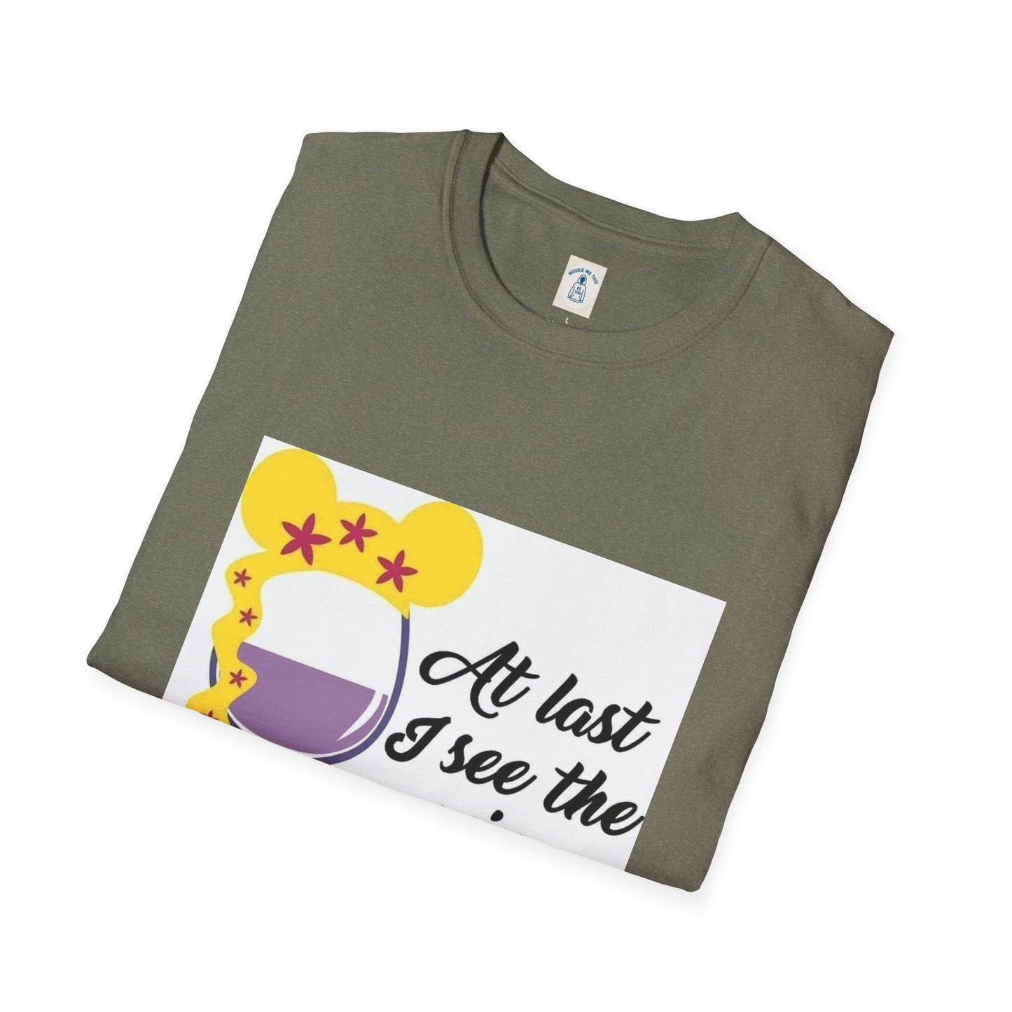 At Last I See the Wine - Unisex Softstyle T-Shirt