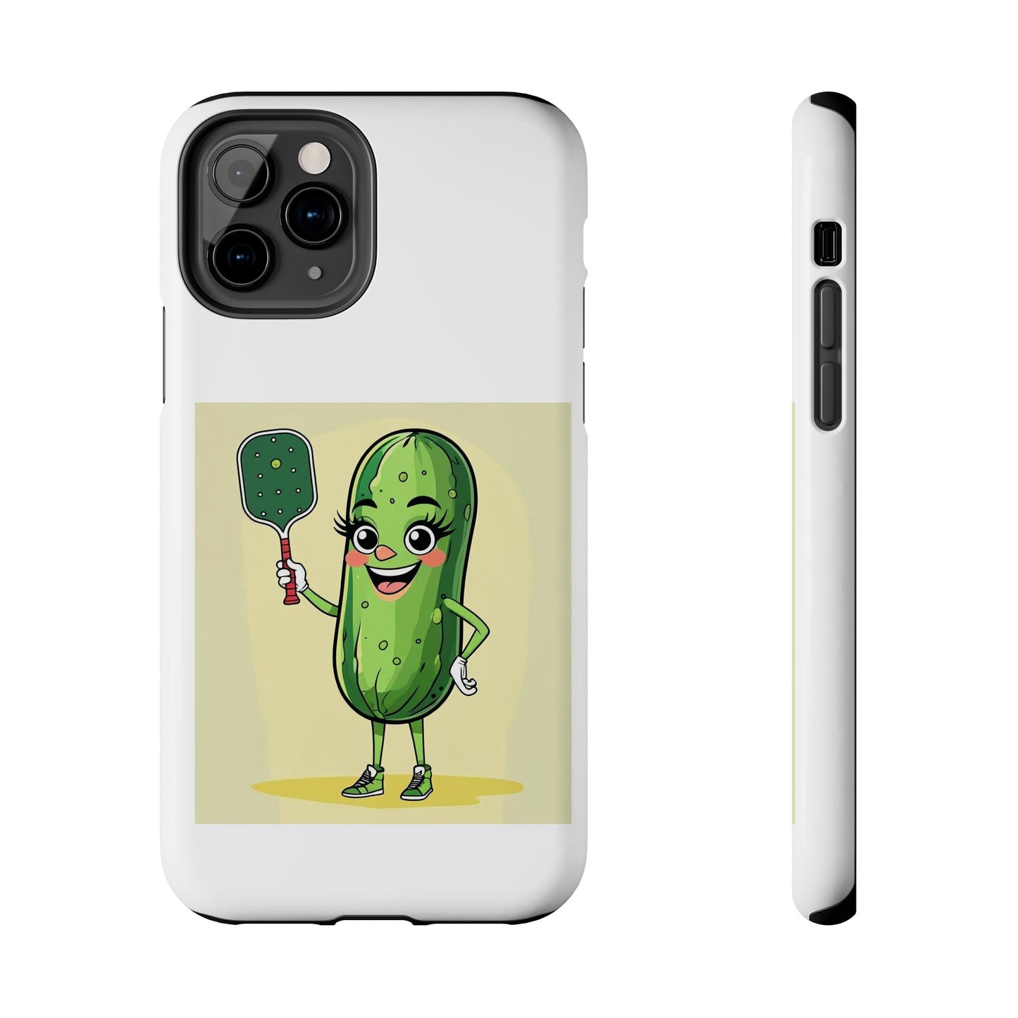Pickleball - Tough iPhone Cases - Choose your Size