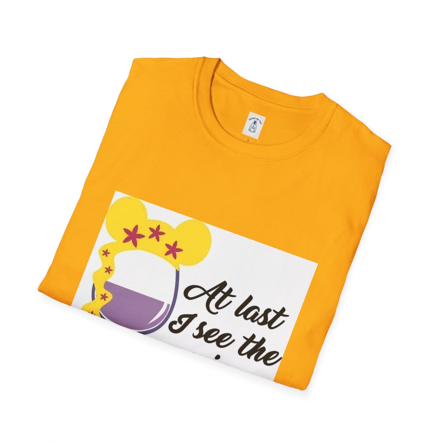At Last I See the Wine - Unisex Softstyle T-Shirt