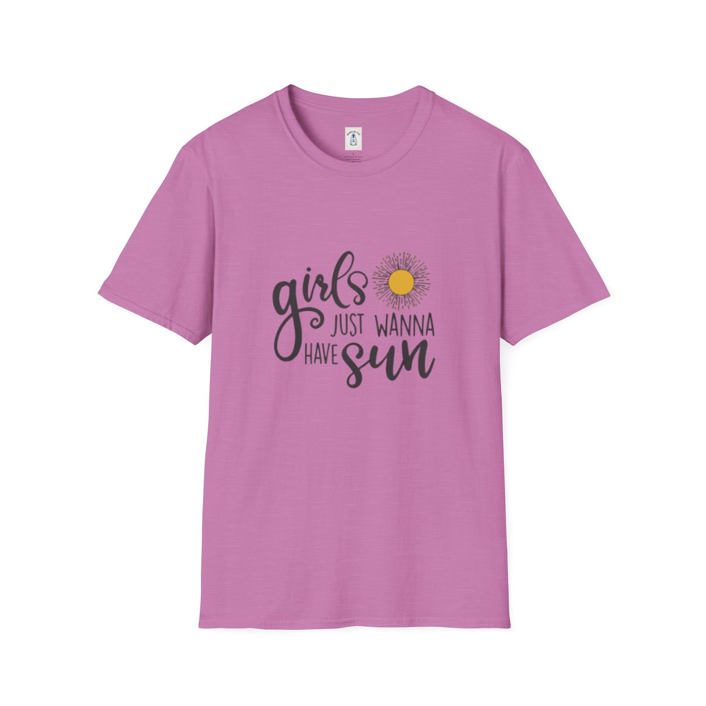 Girls Just Wanna Have Sun - Unisex Softstyle T-Shirt