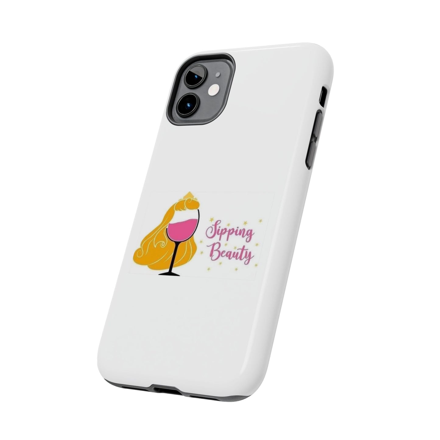 Sippin Beauty - Tough iPhone Cases - Choose your Size