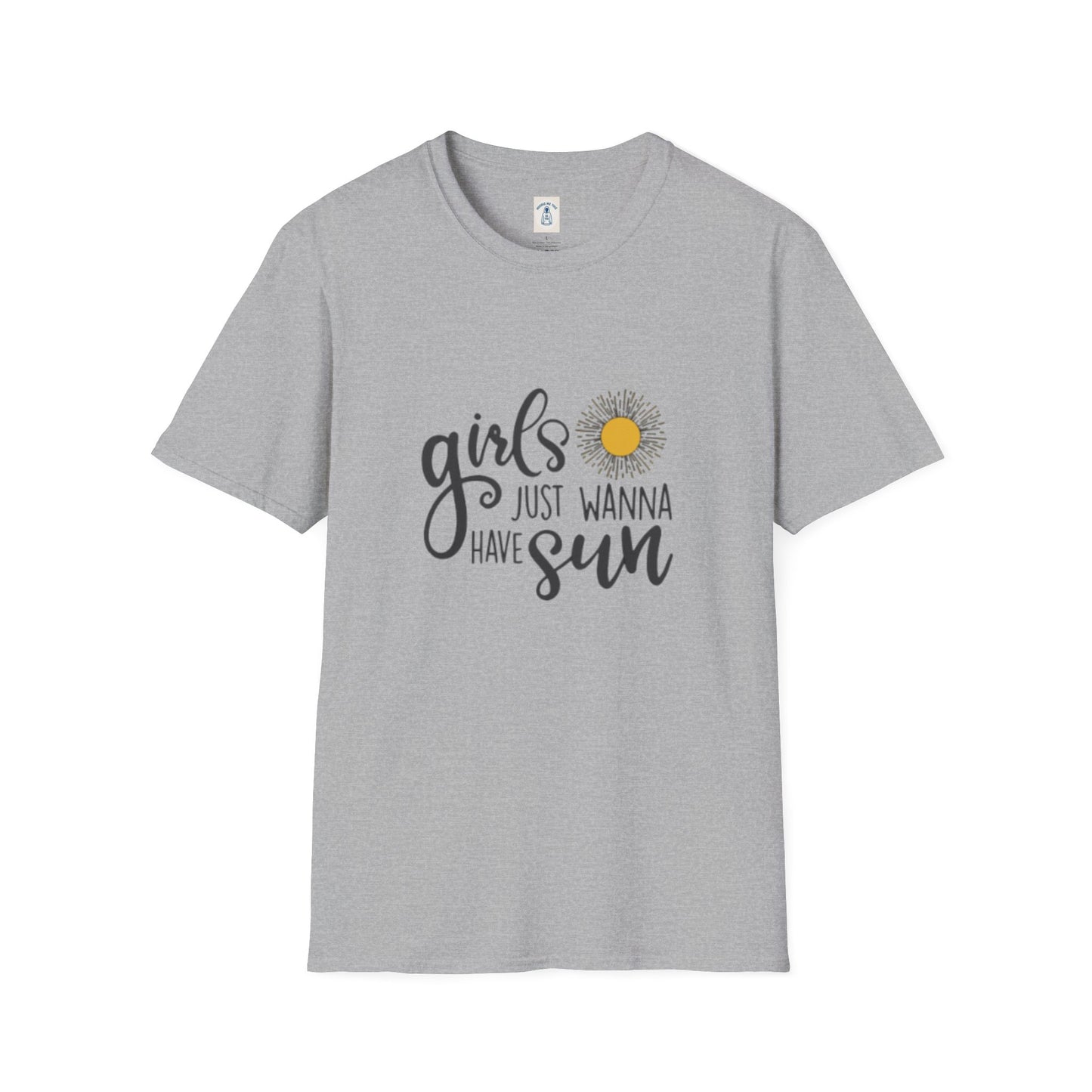 Girls Just Wanna Have Sun - Unisex Softstyle T-Shirt