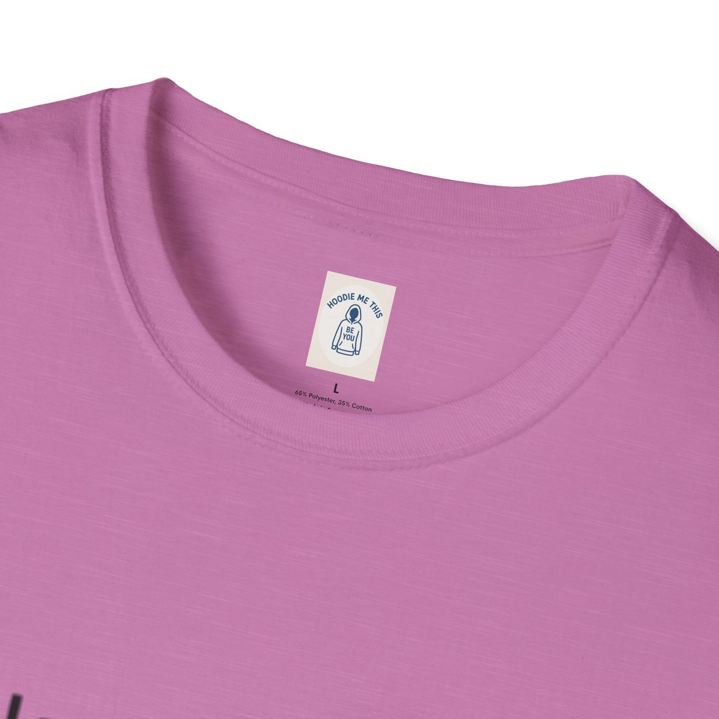 Please Tell Your BOOBS To Stop Staring At My EYES - Unisex Softstyle T-Shirt