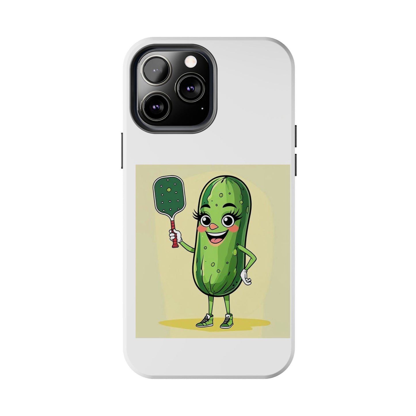 Pickleball - Tough iPhone Cases - Choose your Size