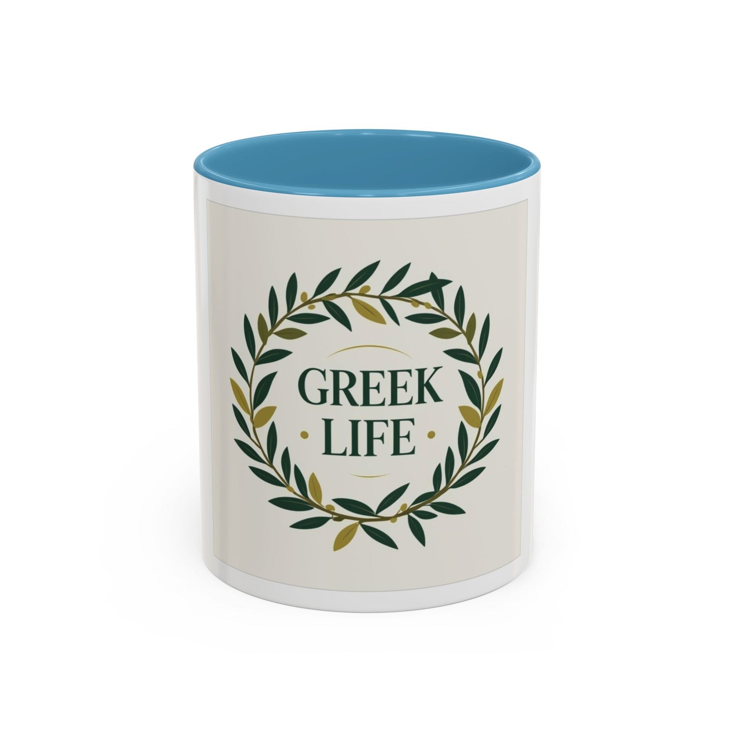 Greek Life Accent Coffee Mug | Perfect for Sororities, College Gifts, Friends, Graduations, Home Decor