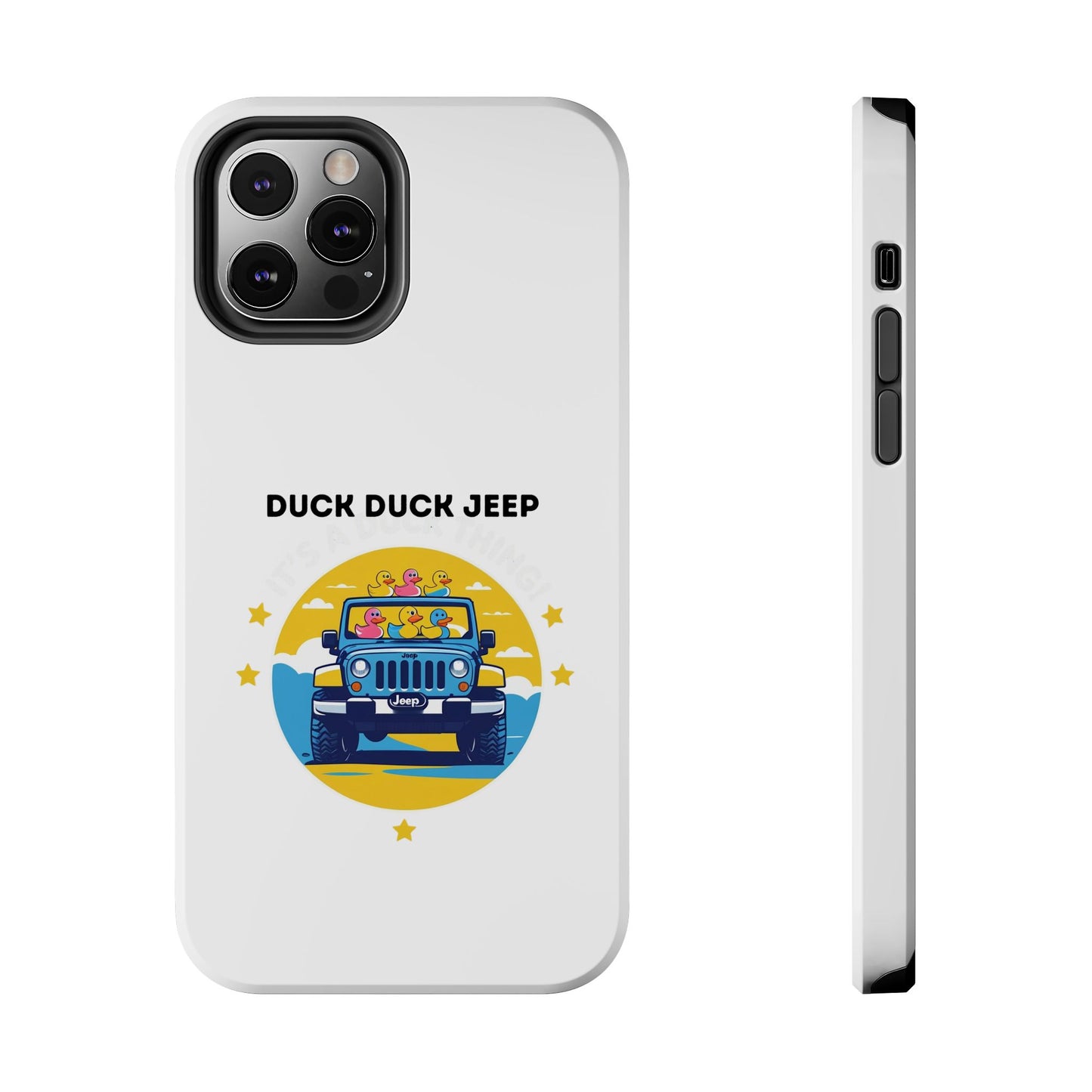 Duck Duck Jeep - Tough iPhone Cases - Choose your Size
