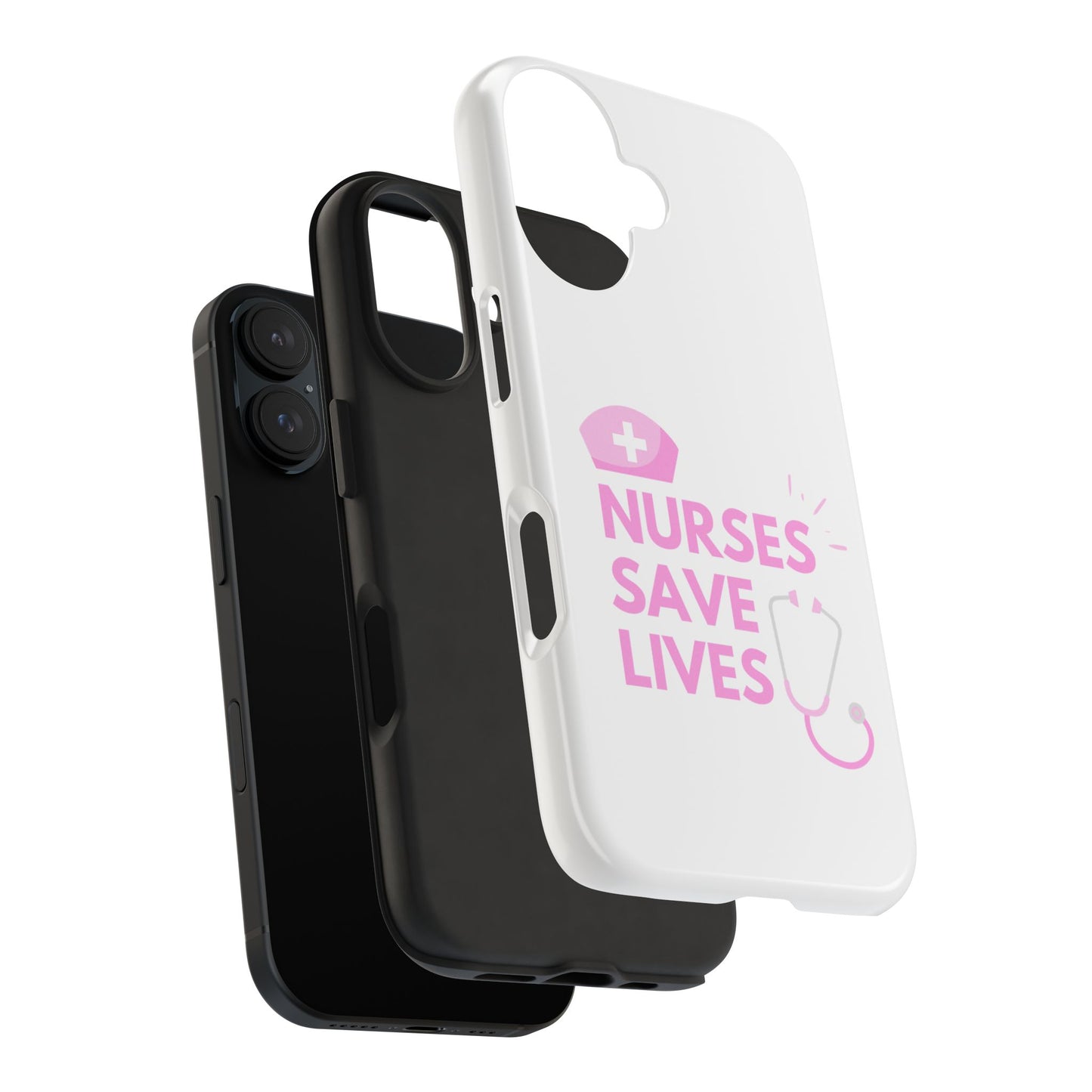 Nurses Save Lives - Tough iPhone Cases - Choose your Size