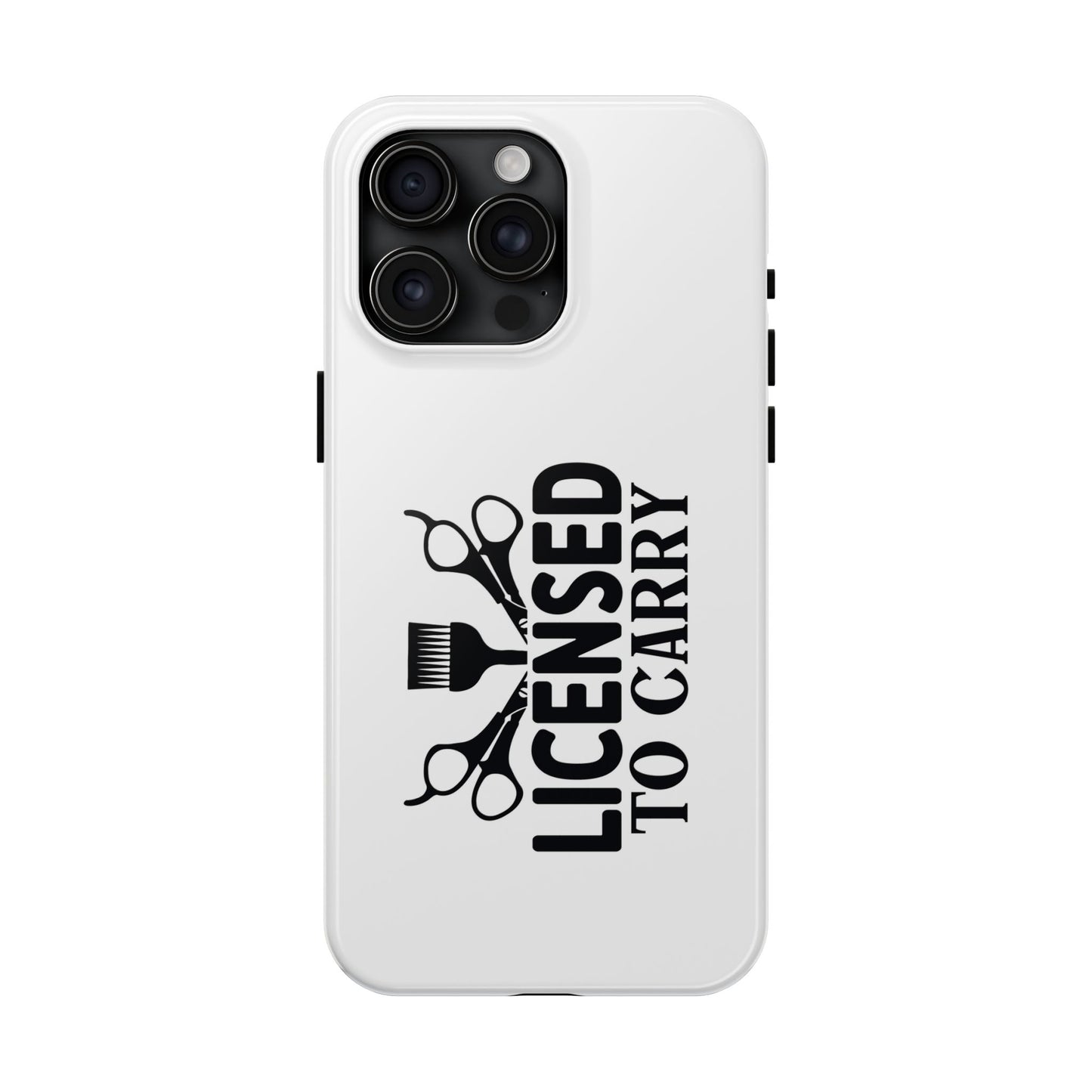 LICENSED TO CARRY - Tough iPhone Cases - Choose your Size