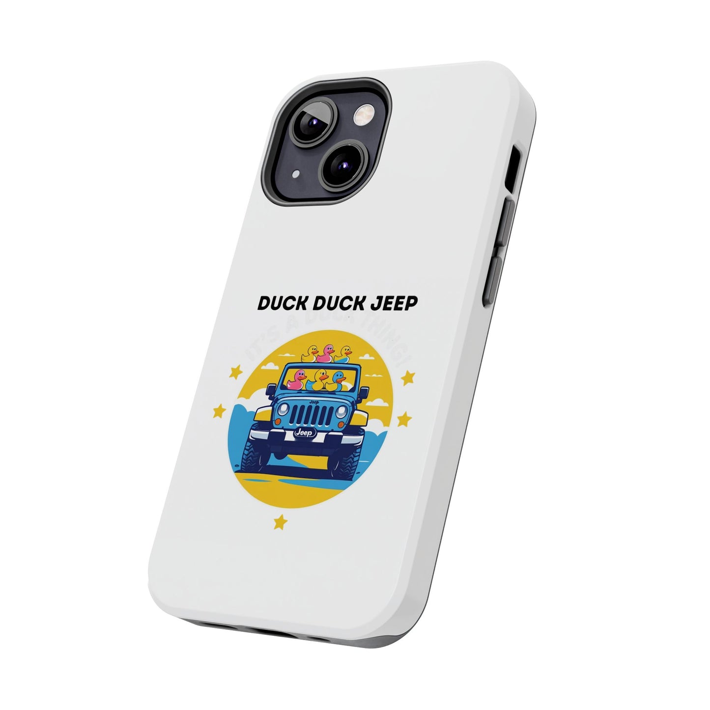 Duck Duck Jeep - Tough iPhone Cases - Choose your Size