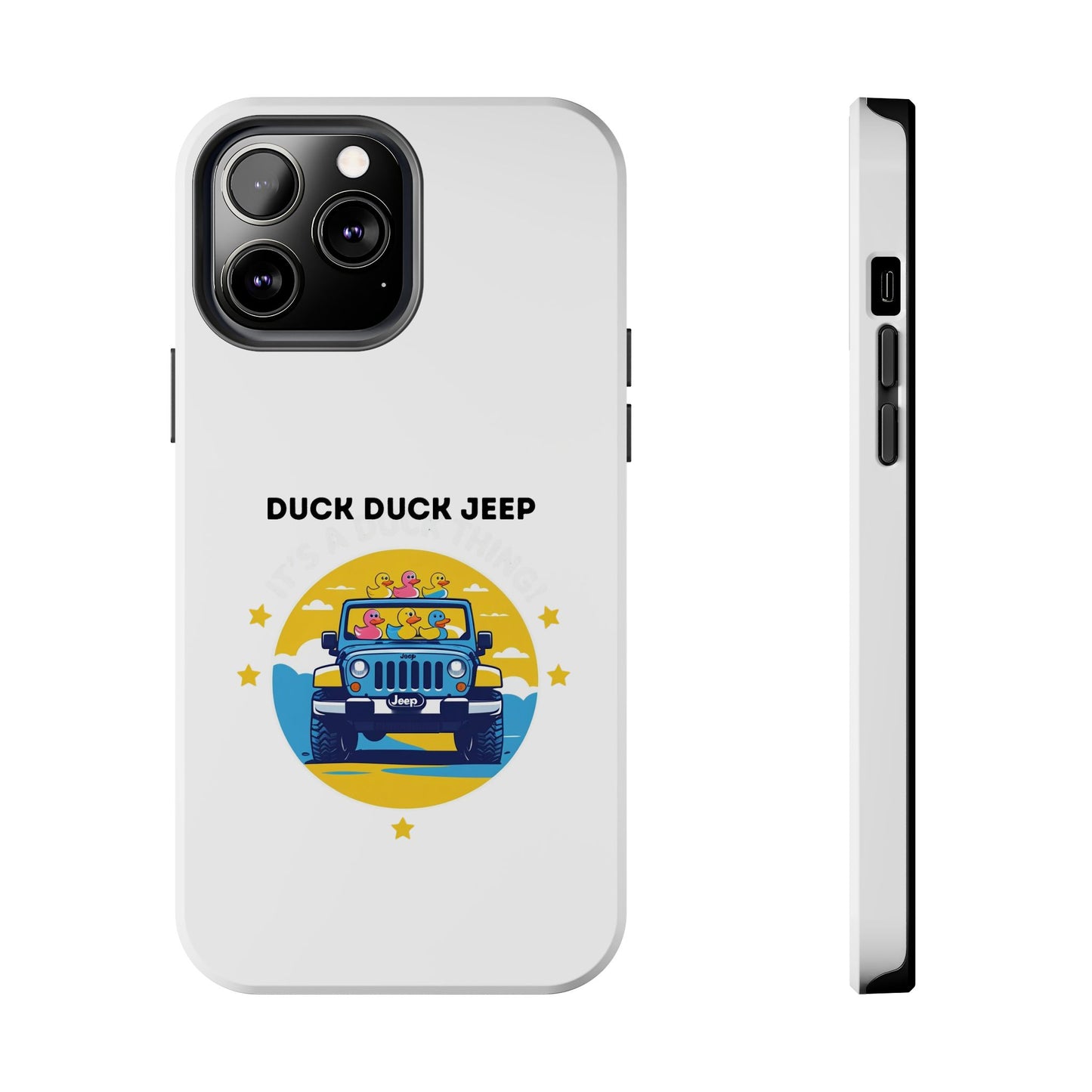Duck Duck Jeep - Tough iPhone Cases - Choose your Size