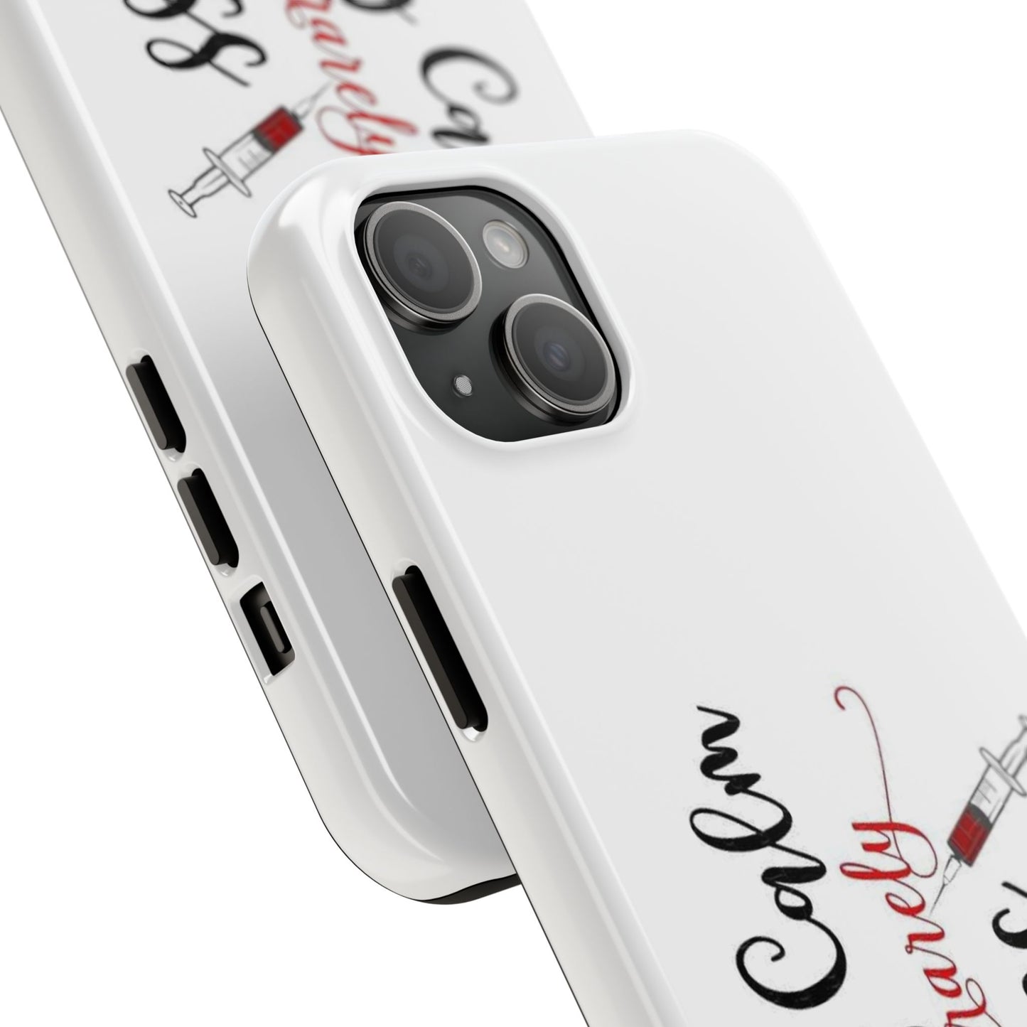 Stay Calm I Rarely Miss - Tough iPhone Cases - Choose your Size