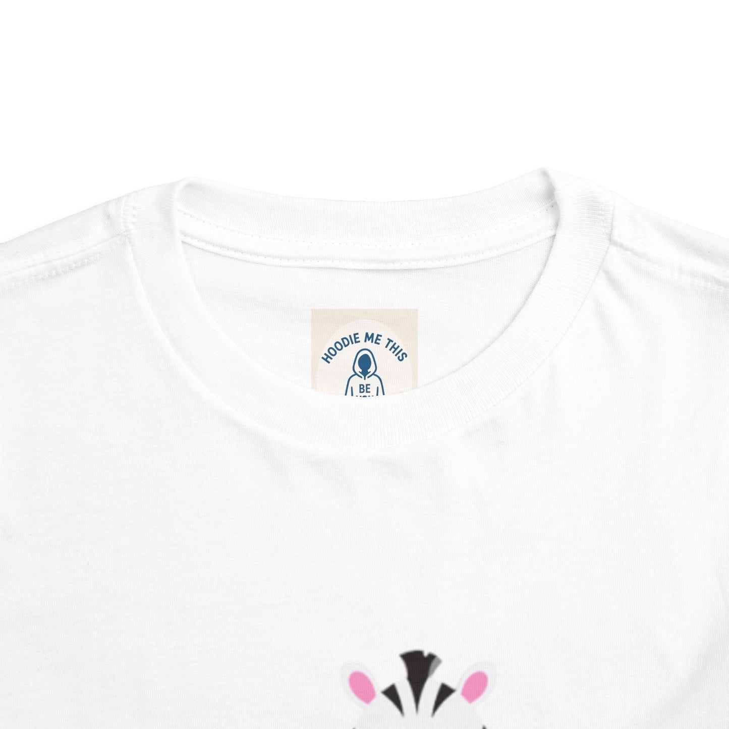 Toddler Zebra Short Sleeve Tee, Cute Kids Tee, Animal T-Shirt, Birthday Gift, Playtime Outfit, Baby Shower Gift