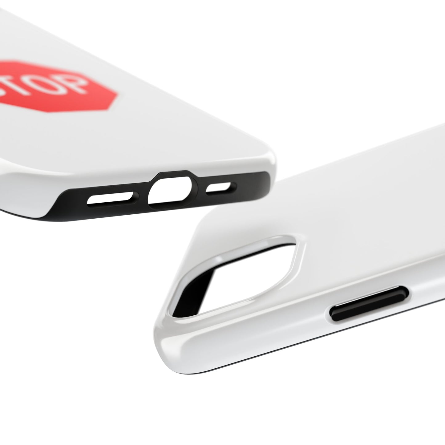 Stop Sign - Tough iPhone Cases - Choose your Size