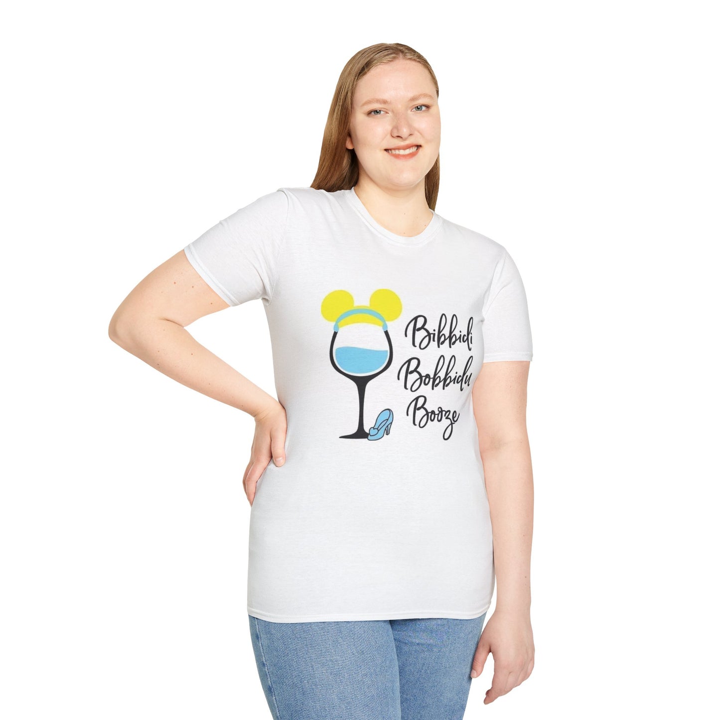 Bibiddi Bobiddi Booze - Unisex Softstyle T-Shirt