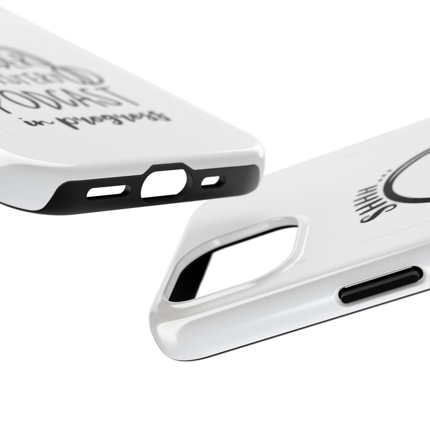 Shhh Murder Mystery Podcast in Progress… - Tough iPhone Cases - Choose your Size