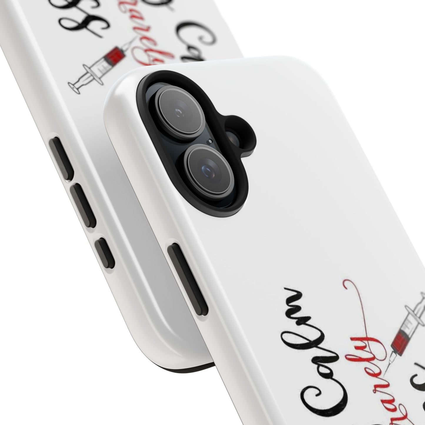Stay Calm I Rarely Miss - Tough iPhone Cases - Choose your Size