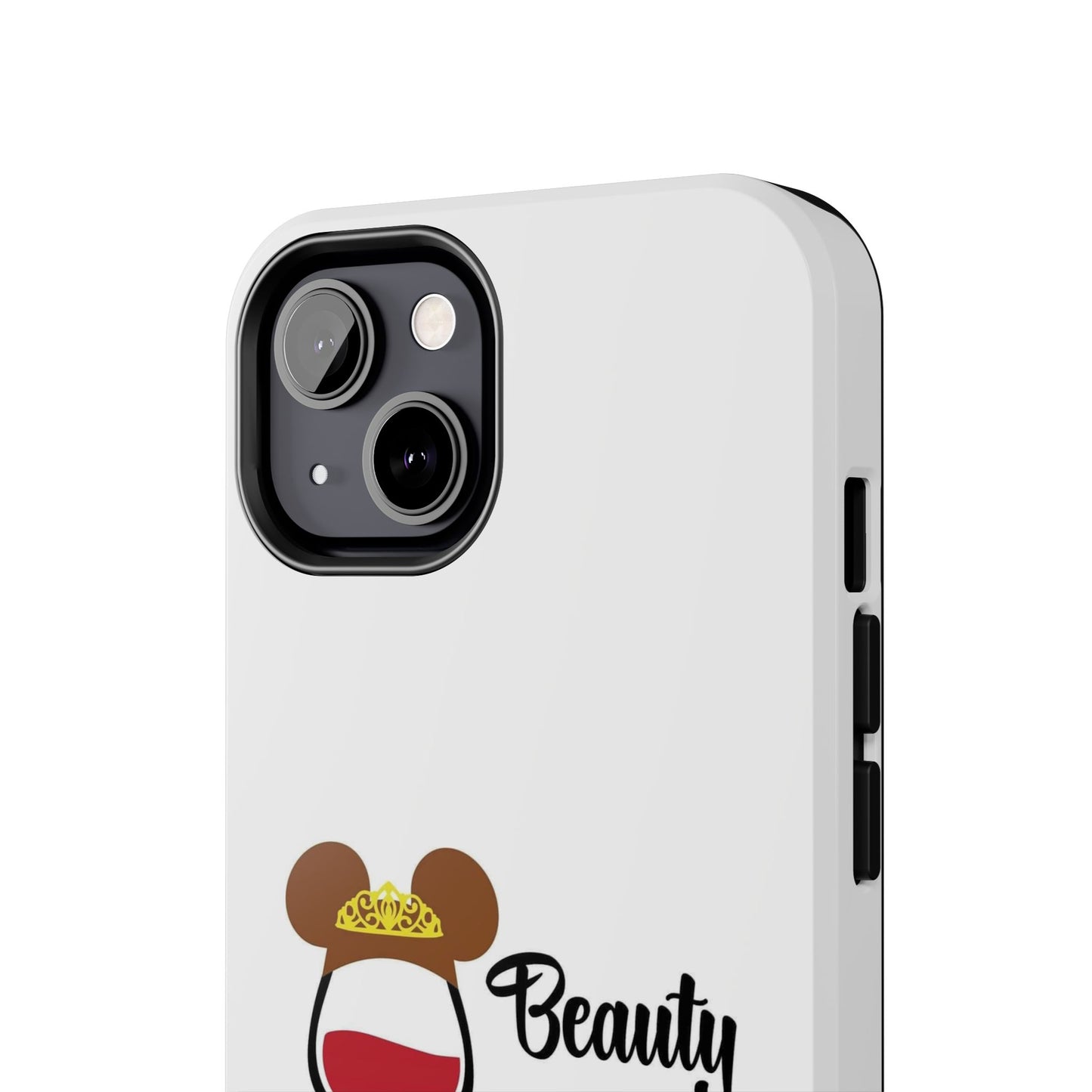 Beauty and the Bottle - Tough iPhone Cases - Choose your Size