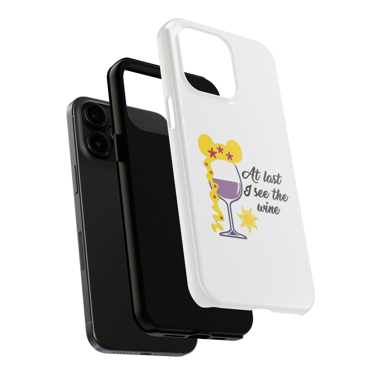 At Last I See The Wine - Tough iPhone Cases - Choose your Size
