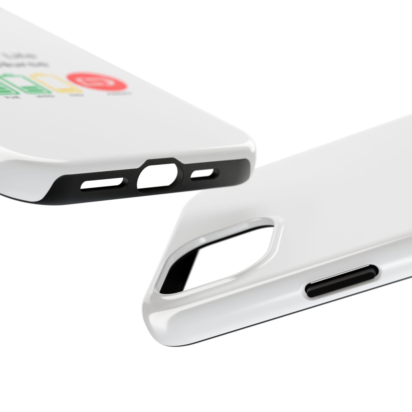 Battery Life of a Nurse - Tough iPhone Cases - Choose your Size