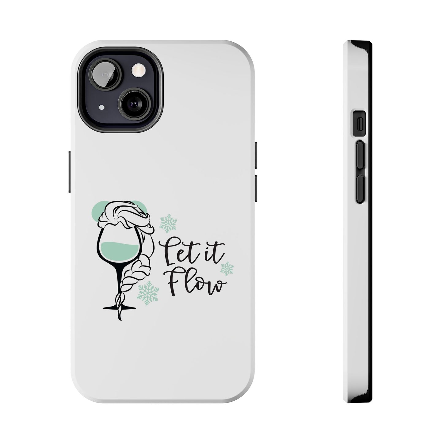 Let it Flow - Tough iPhone Cases - Choose your Size